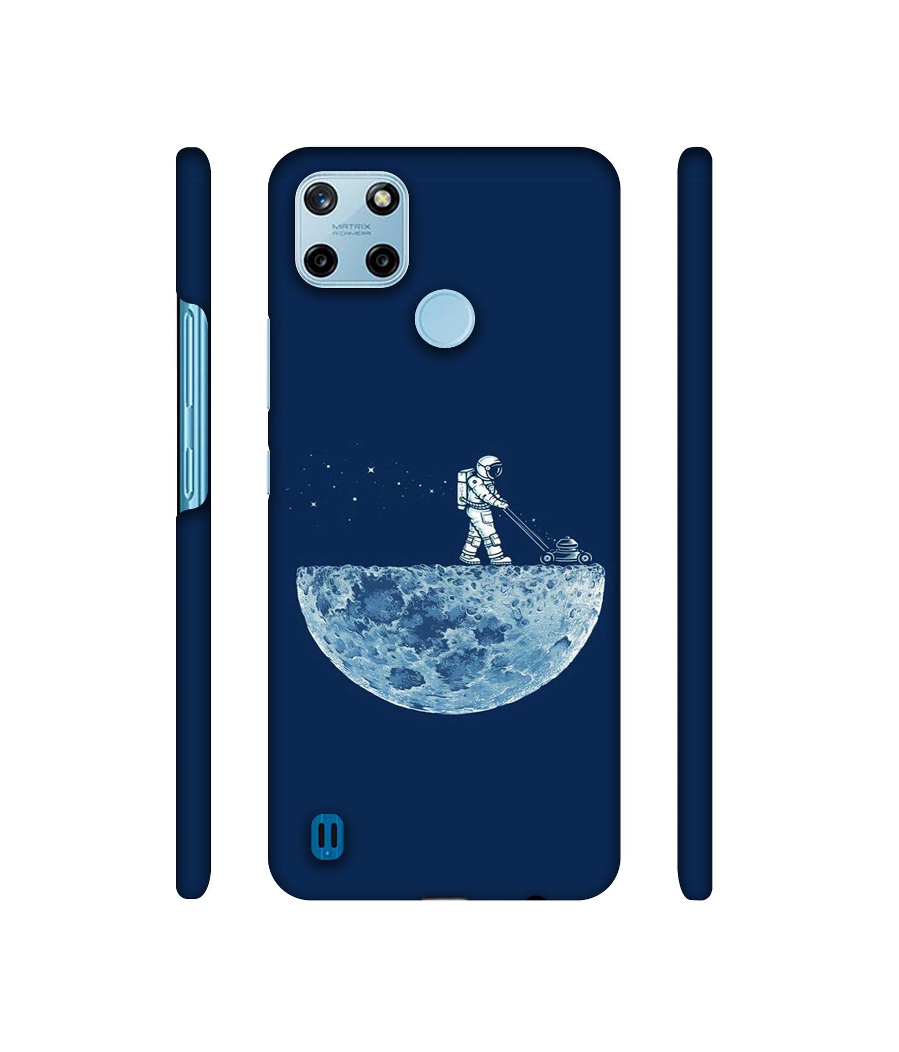 Moon Walk Designer Hard Back Cover for Realme C25Y 4G
