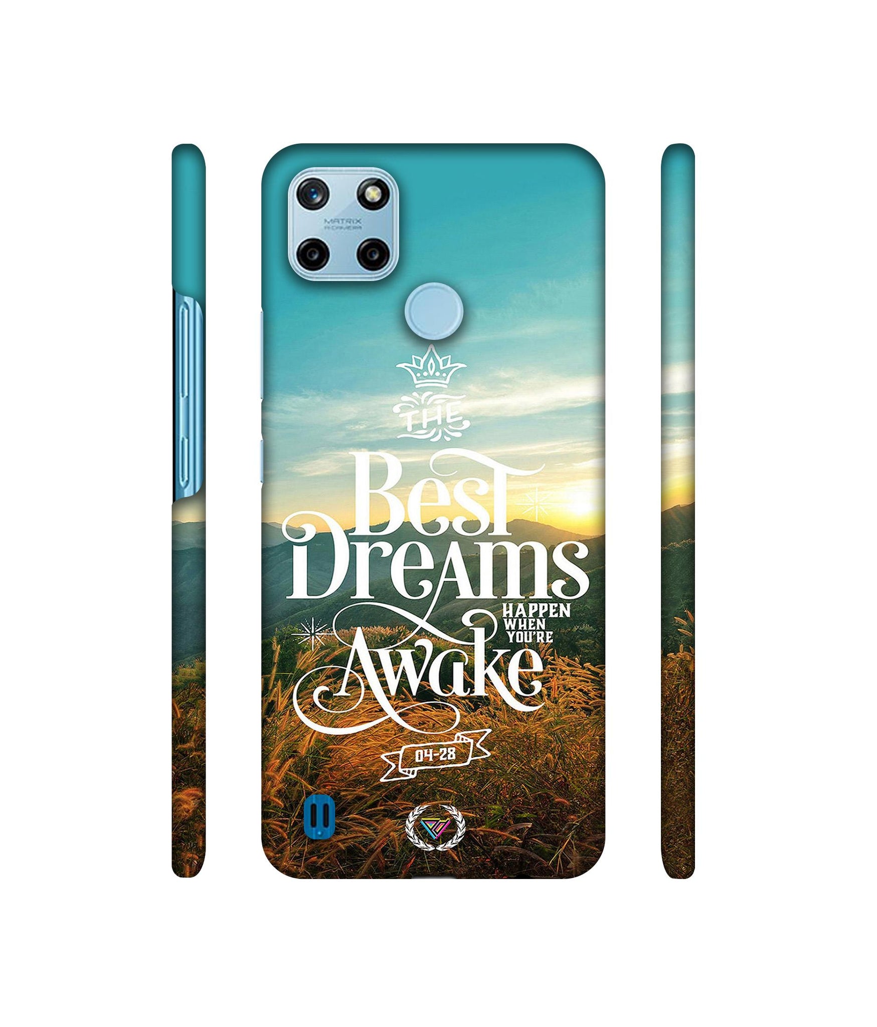 Dreams Designer Hard Back Cover for Realme C25Y 4G