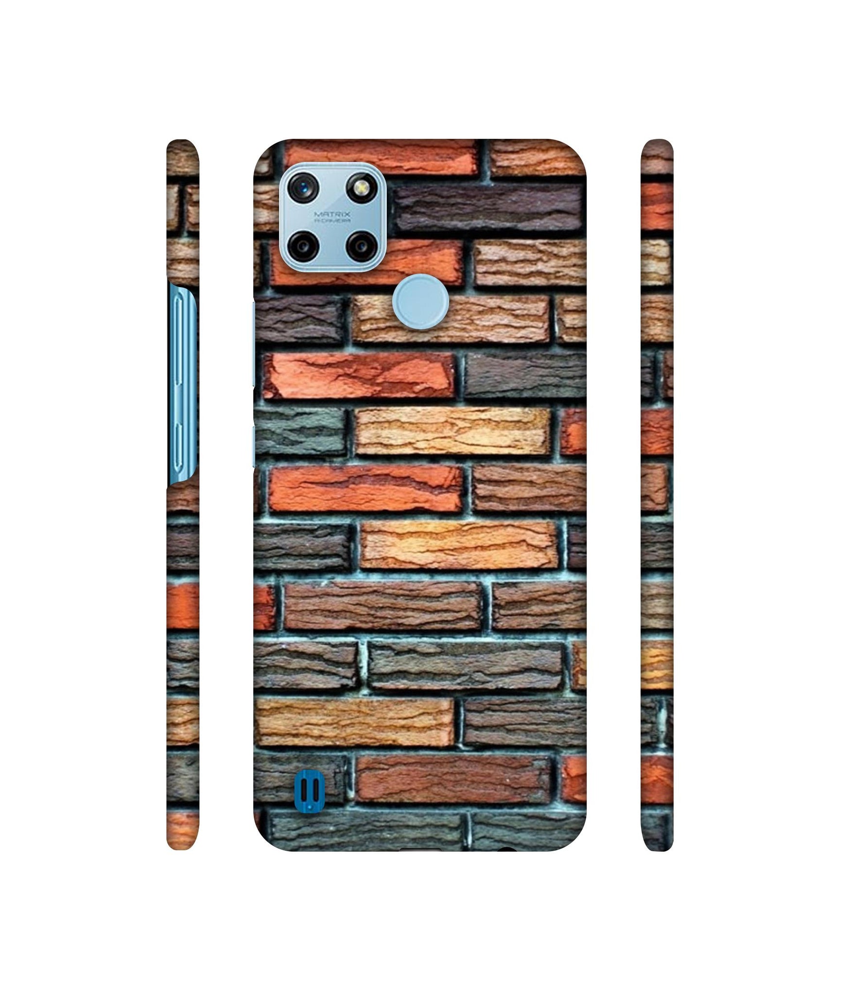 Brick Wall Designer Hard Back Cover for Realme C25Y 4G