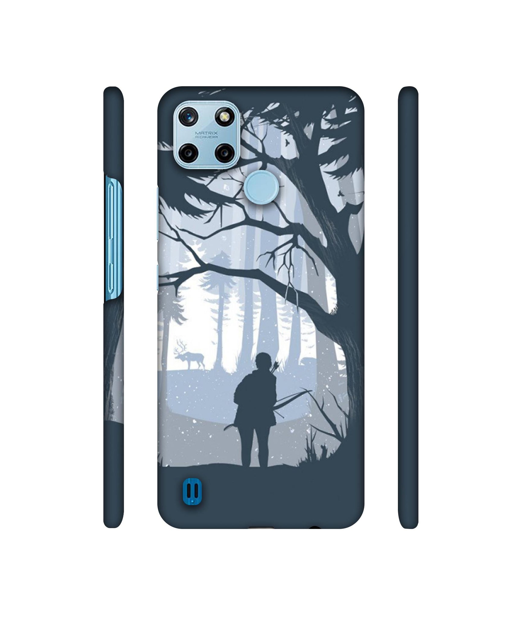 Hunter Designer Hard Back Cover for Realme C25Y 4G