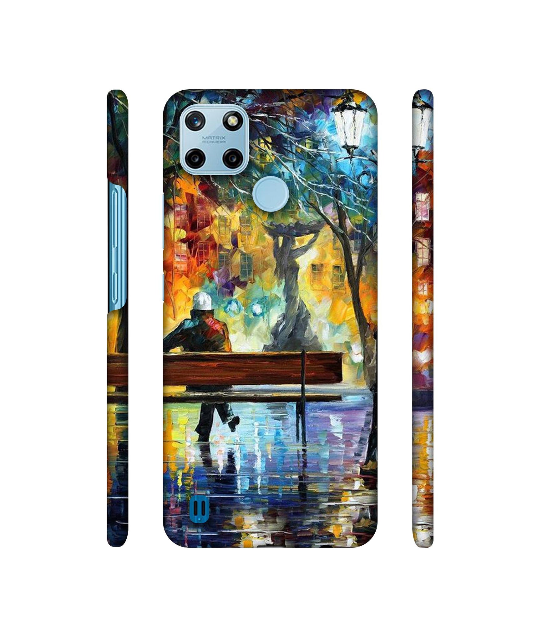 Man Resting Designer Hard Back Cover for Realme C25Y 4G