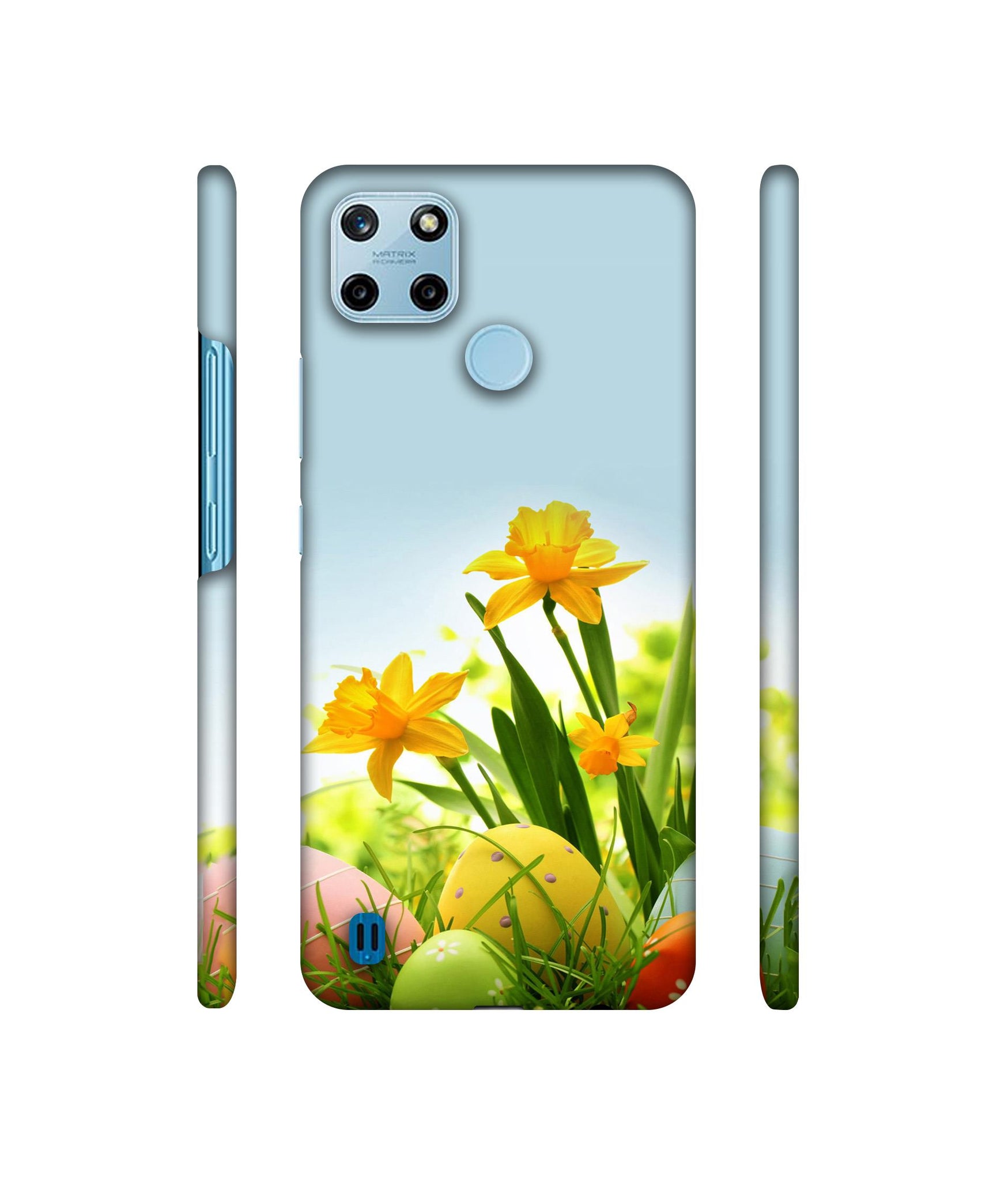 3D Bubble Designer Hard Back Cover for Realme C25Y 4G
