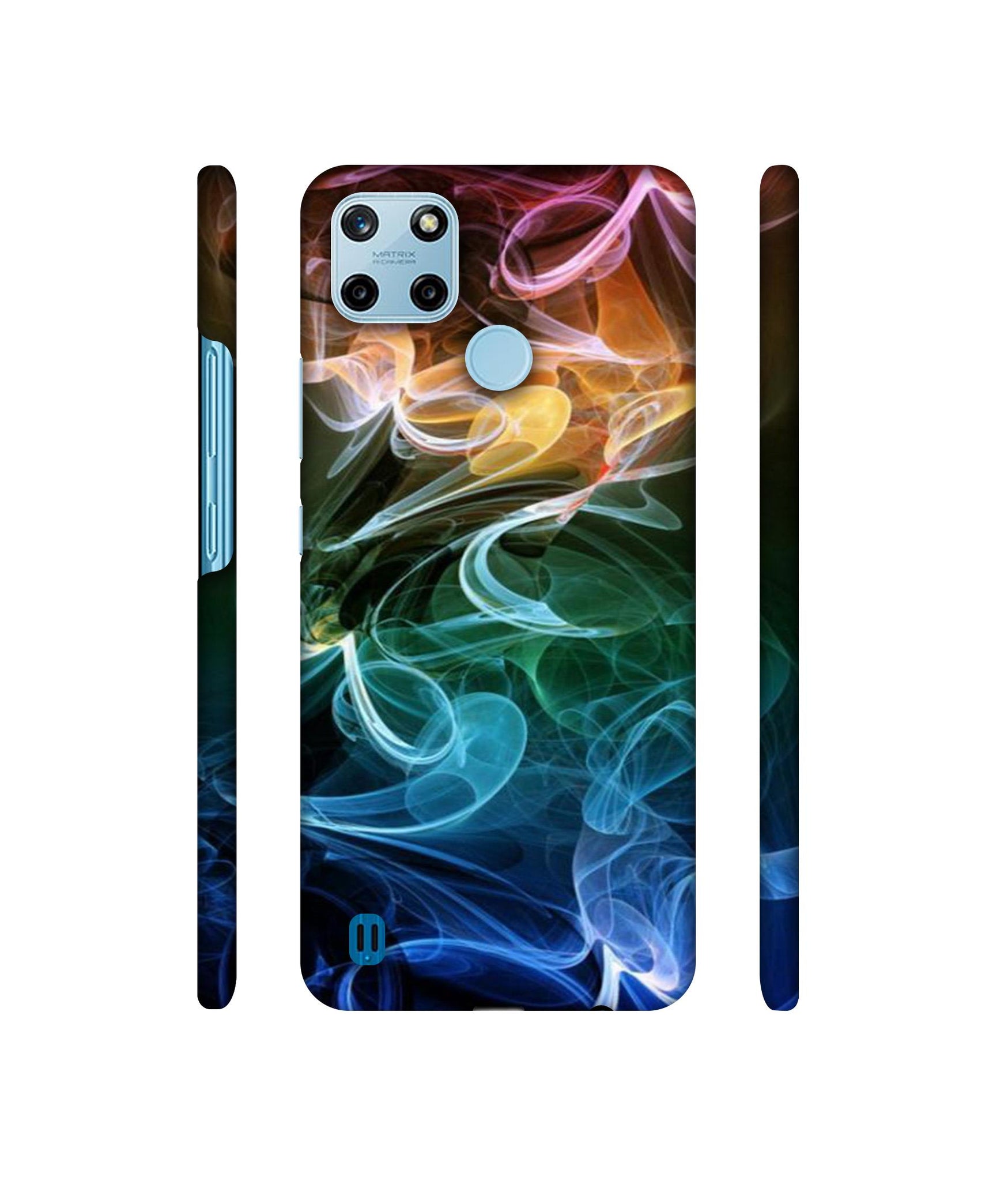 Smoky Pattern Designer Hard Back Cover for Realme C25Y 4G