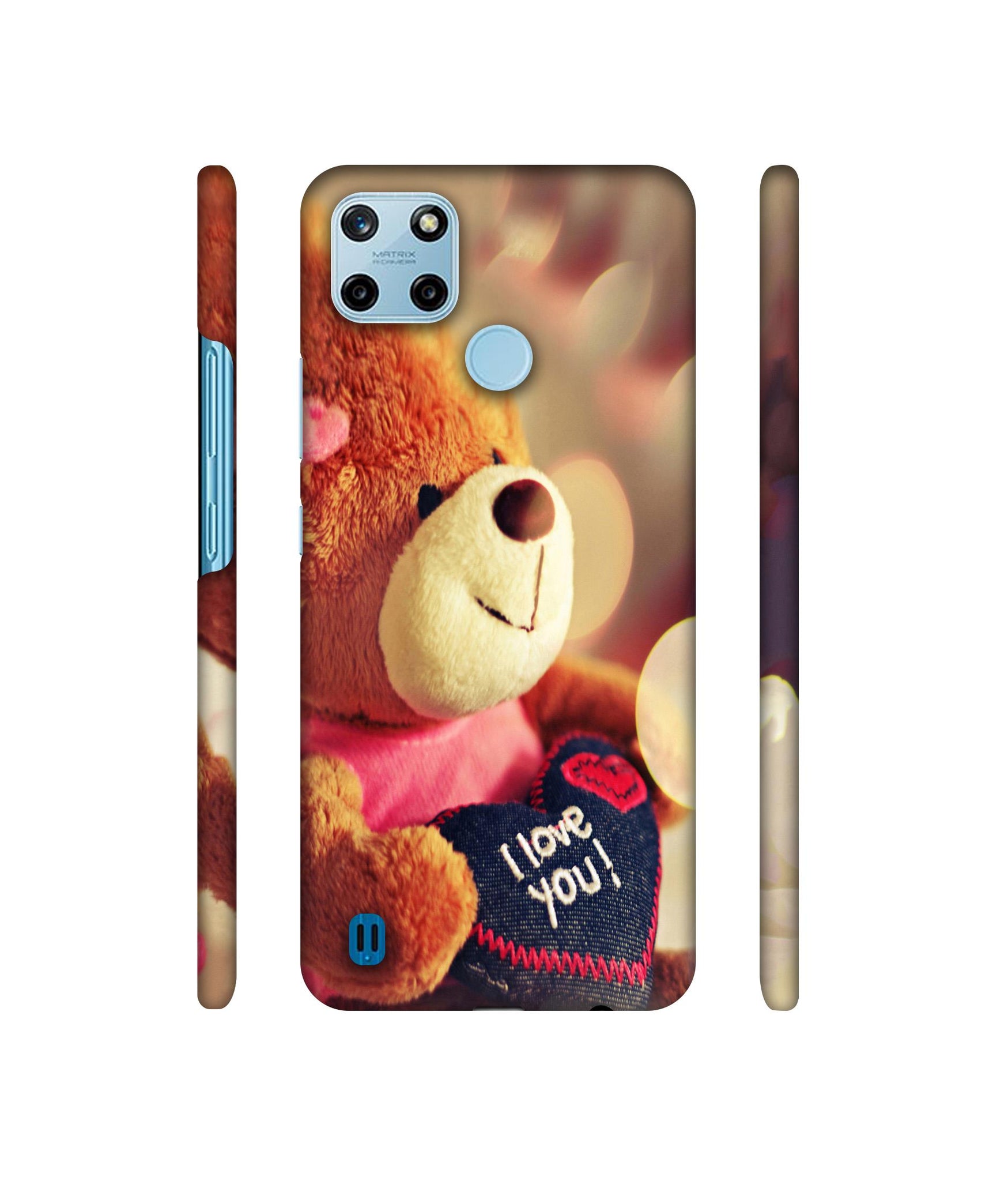 Teddy Bear Designer Hard Back Cover for Realme C25Y 4G