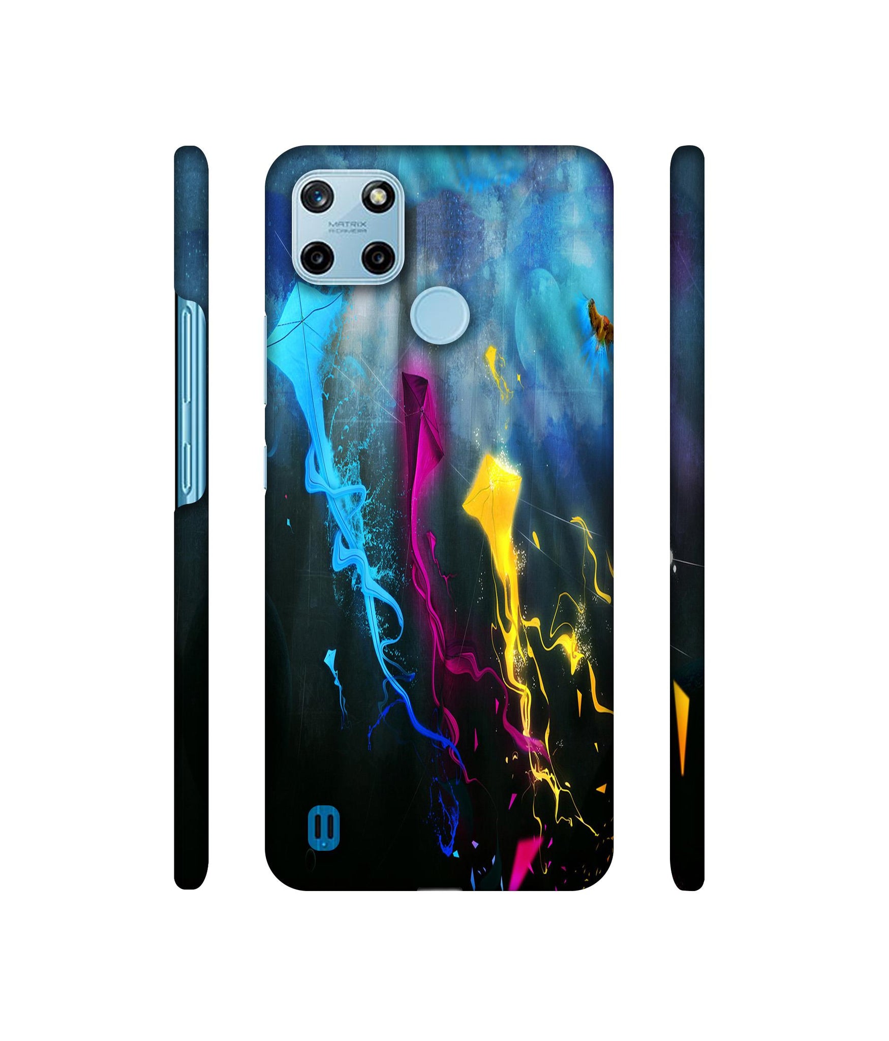 Kites Designer Hard Back Cover for Realme C25Y 4G