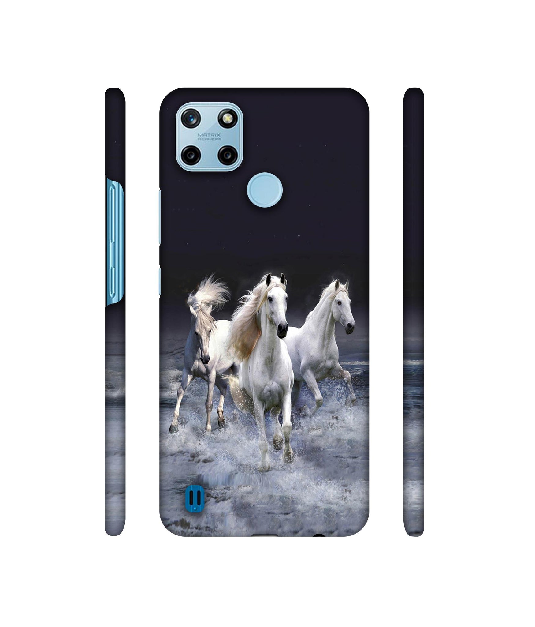 Mystic Horse Designer Hard Back Cover for Realme C25Y 4G
