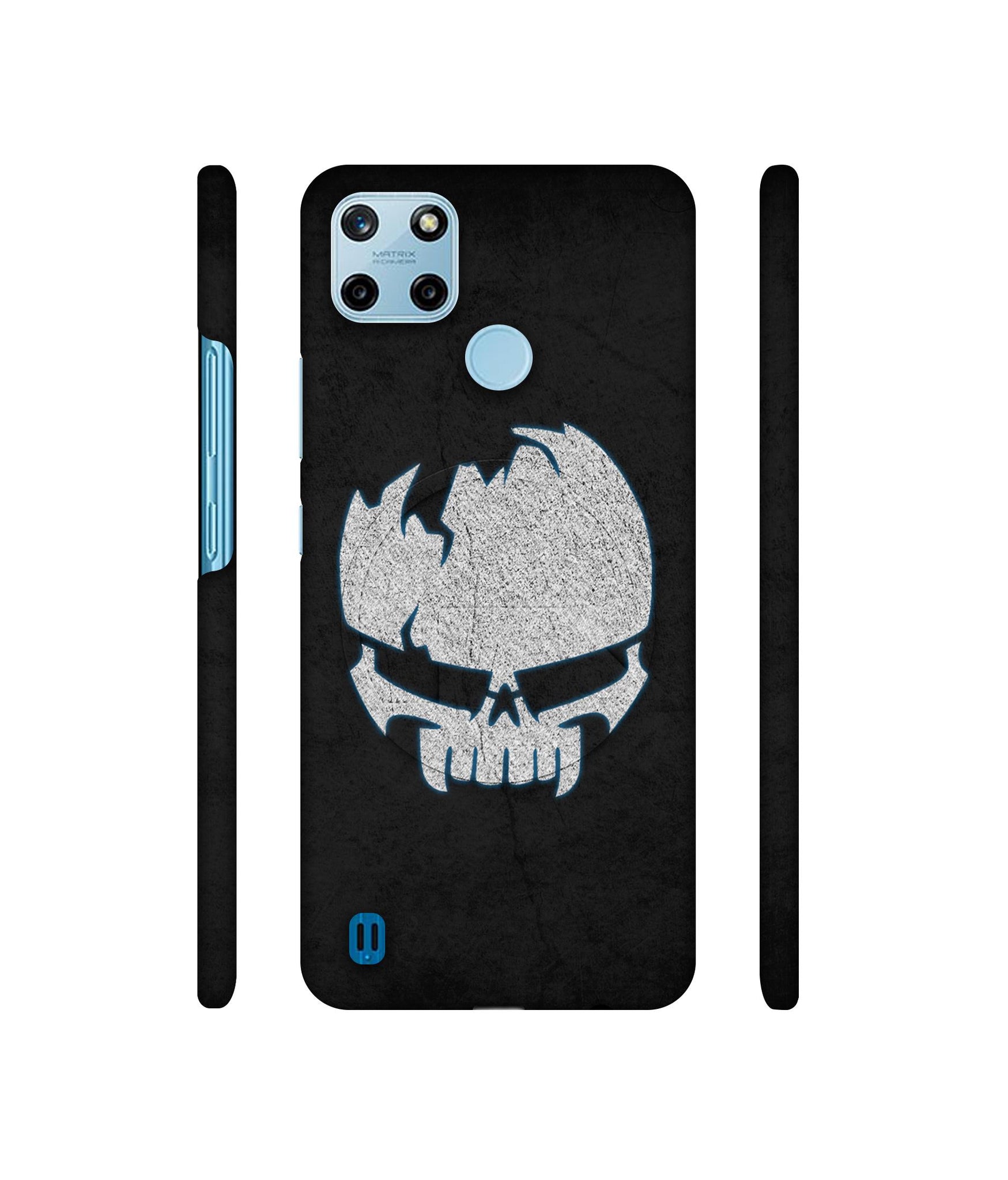 Skull Designer Hard Back Cover for Realme C25Y 4G