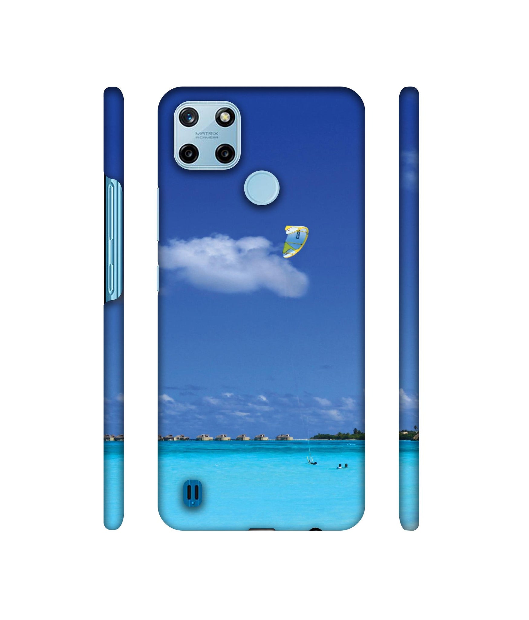Maldivies Ocean Designer Hard Back Cover for Realme C25Y 4G
