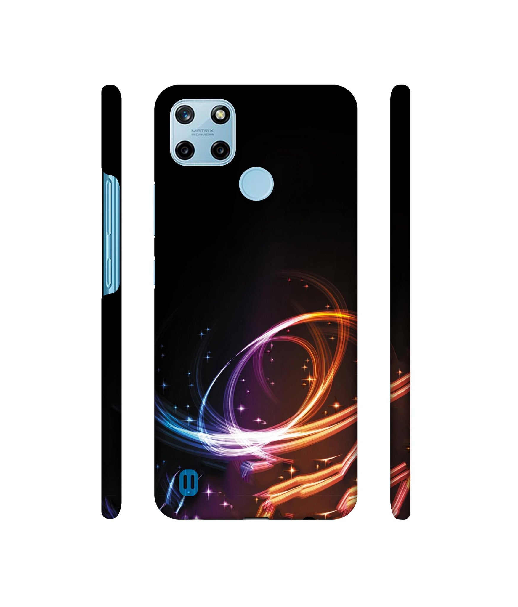 Abstract Background Designer Hard Back Cover for Realme C25Y 4G