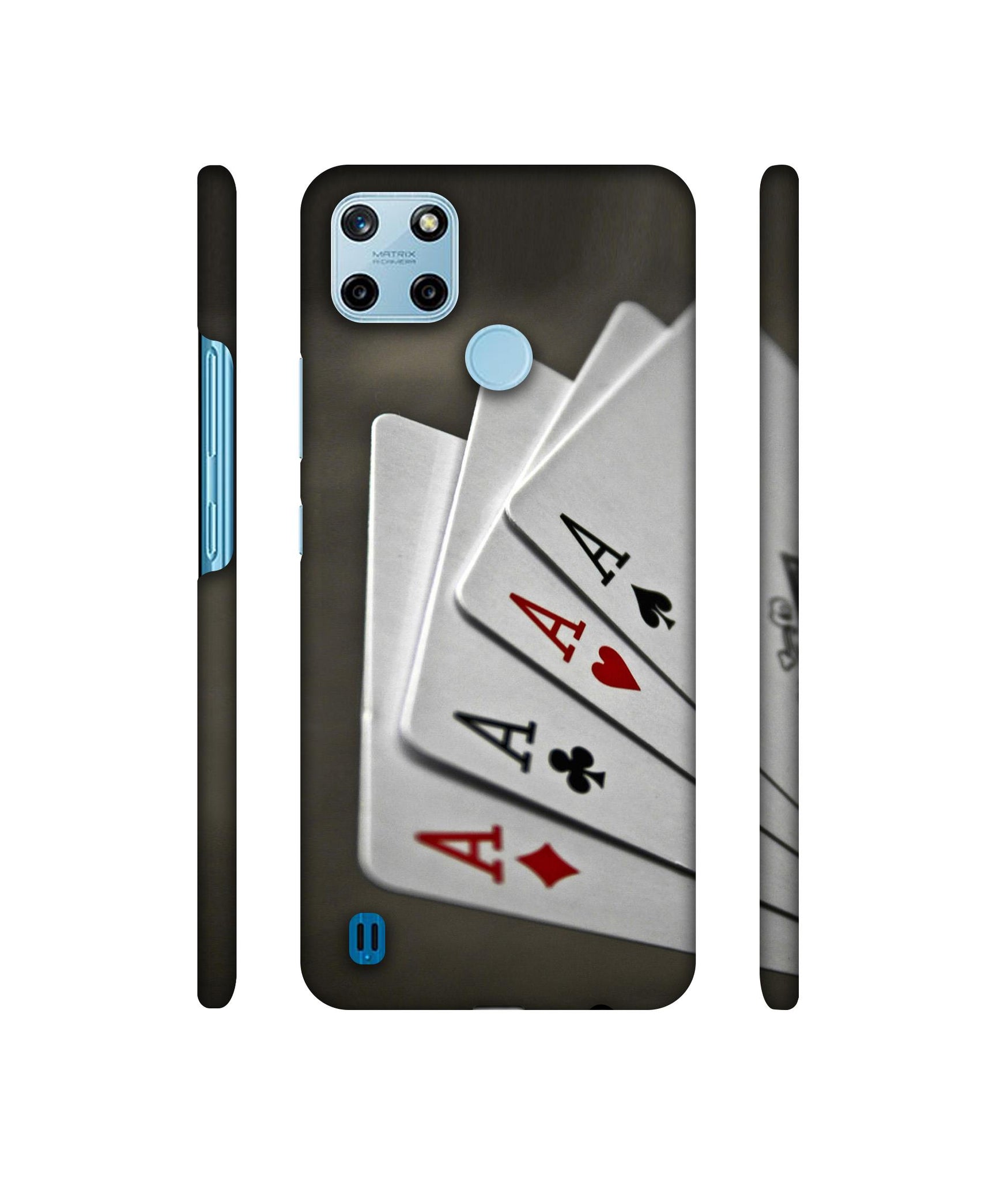 Ace Cards Designer Hard Back Cover for Realme C25Y 4G