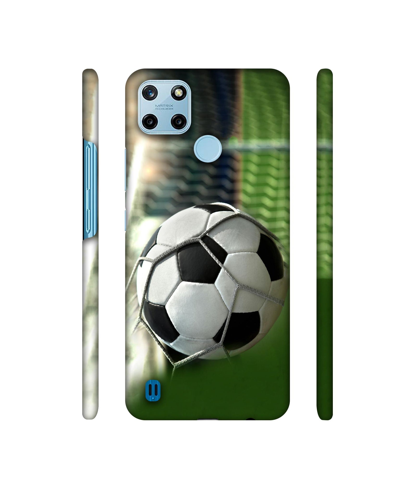 Football Designer Hard Back Cover for Realme C25Y 4G