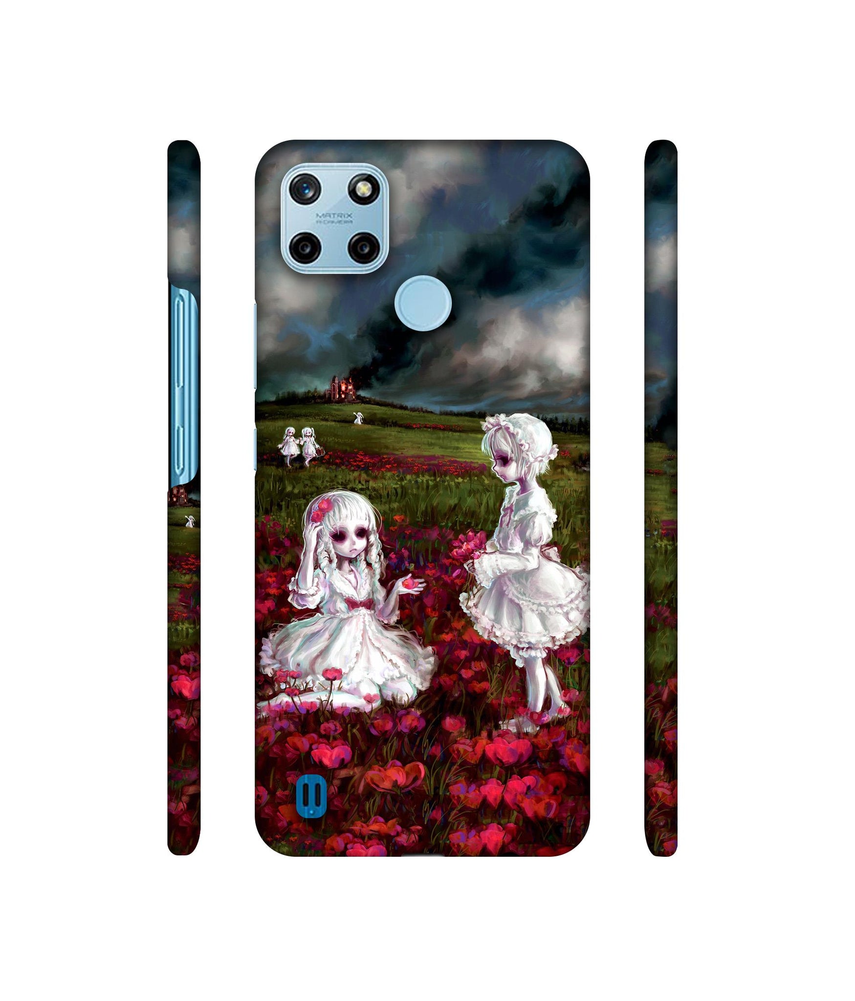Vampires Girls Designer Hard Back Cover for Realme C25Y 4G