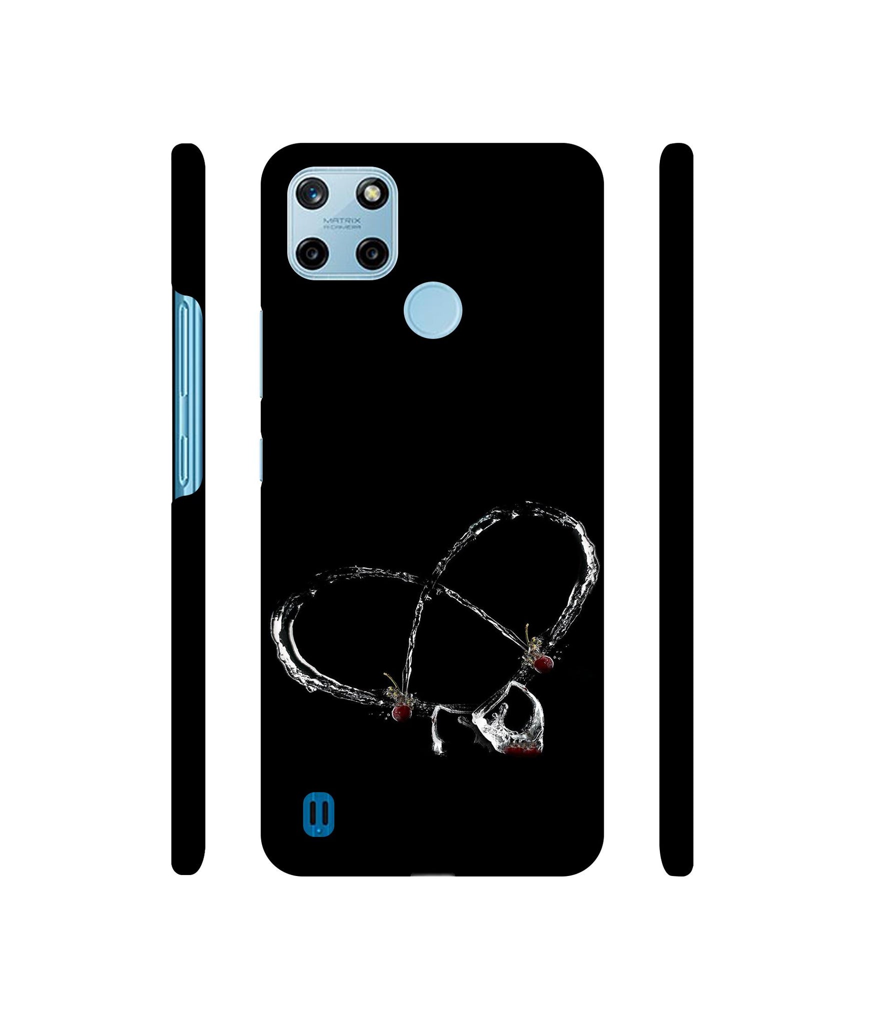 Heart Wine Designer Hard Back Cover for Realme C25Y 4G
