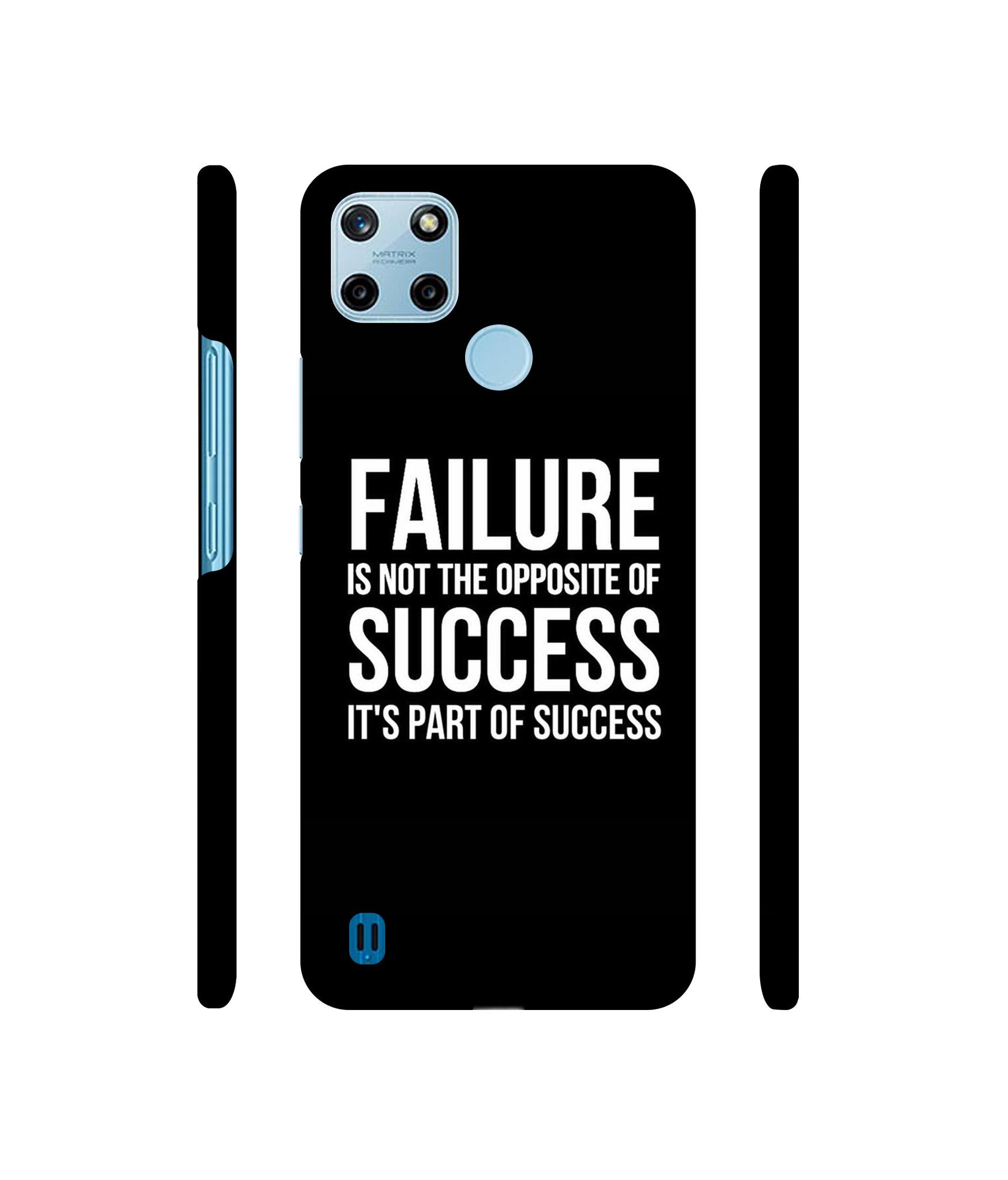 Motivational Quote Designer Hard Back Cover for Realme C25Y 4G