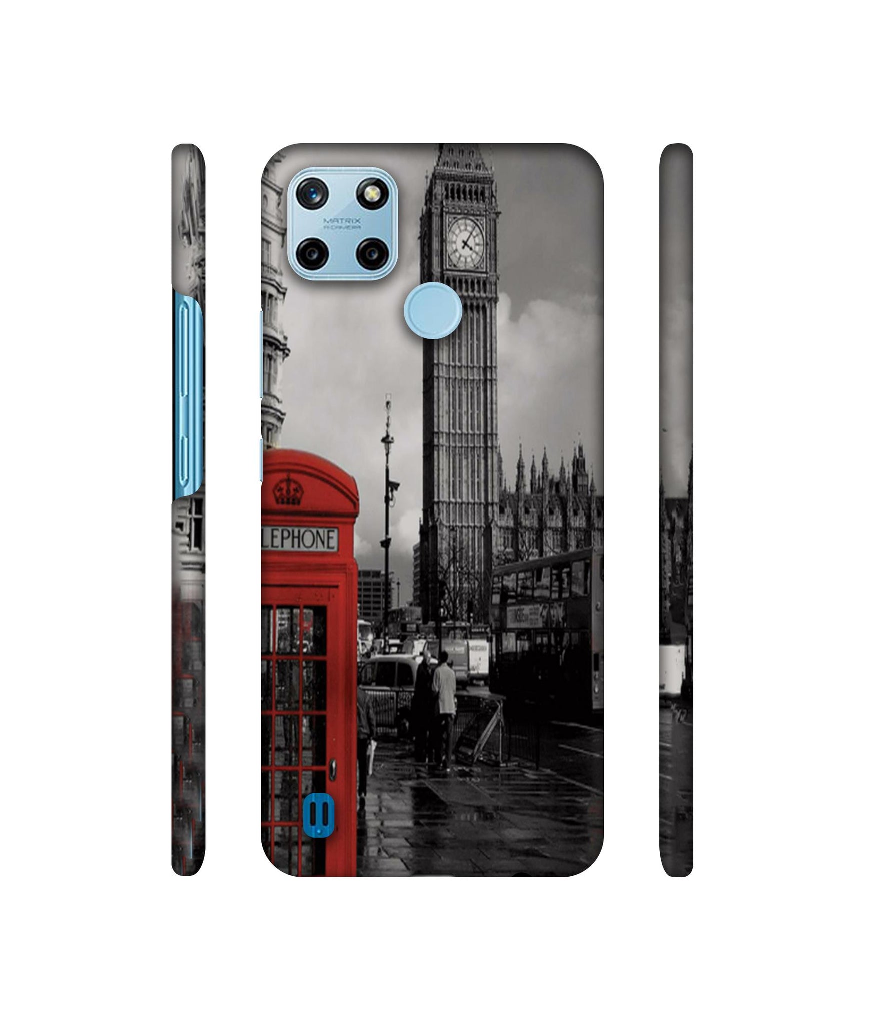 London Theme Designer Hard Back Cover for Realme C25Y 4G