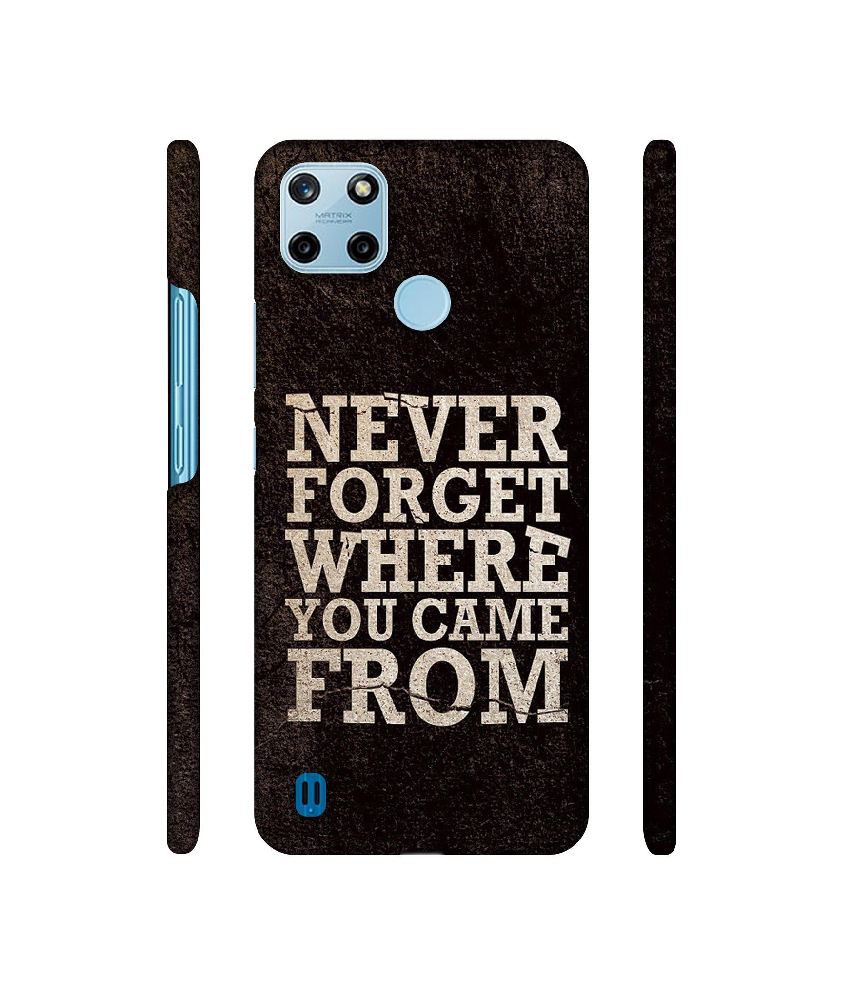 Thought Designer Hard Back Cover for Realme C25Y 4G
