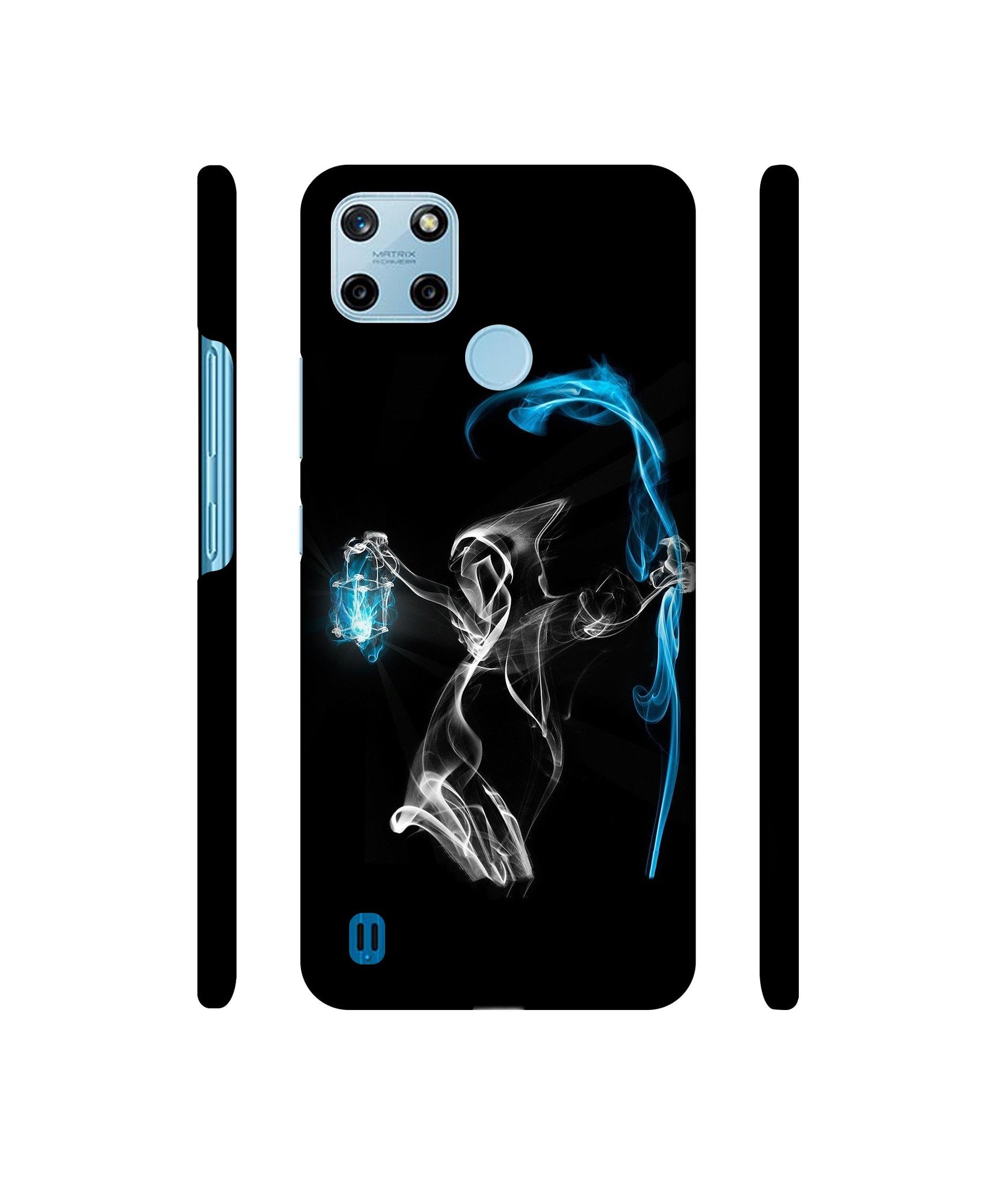 3D Skull Designer Hard Back Cover for Realme C25Y 4G