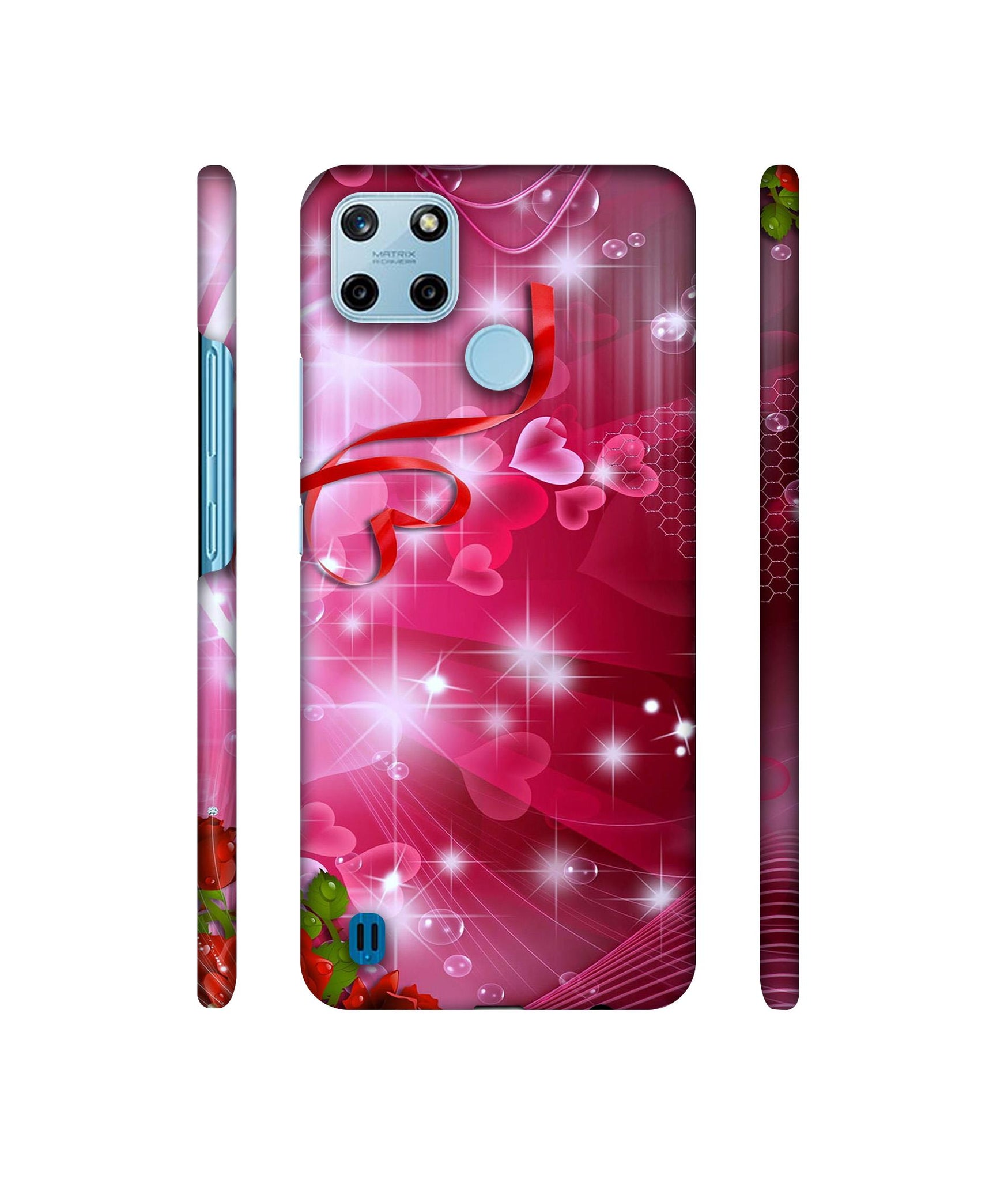 Love Designer Hard Back Cover for Realme C25Y 4G