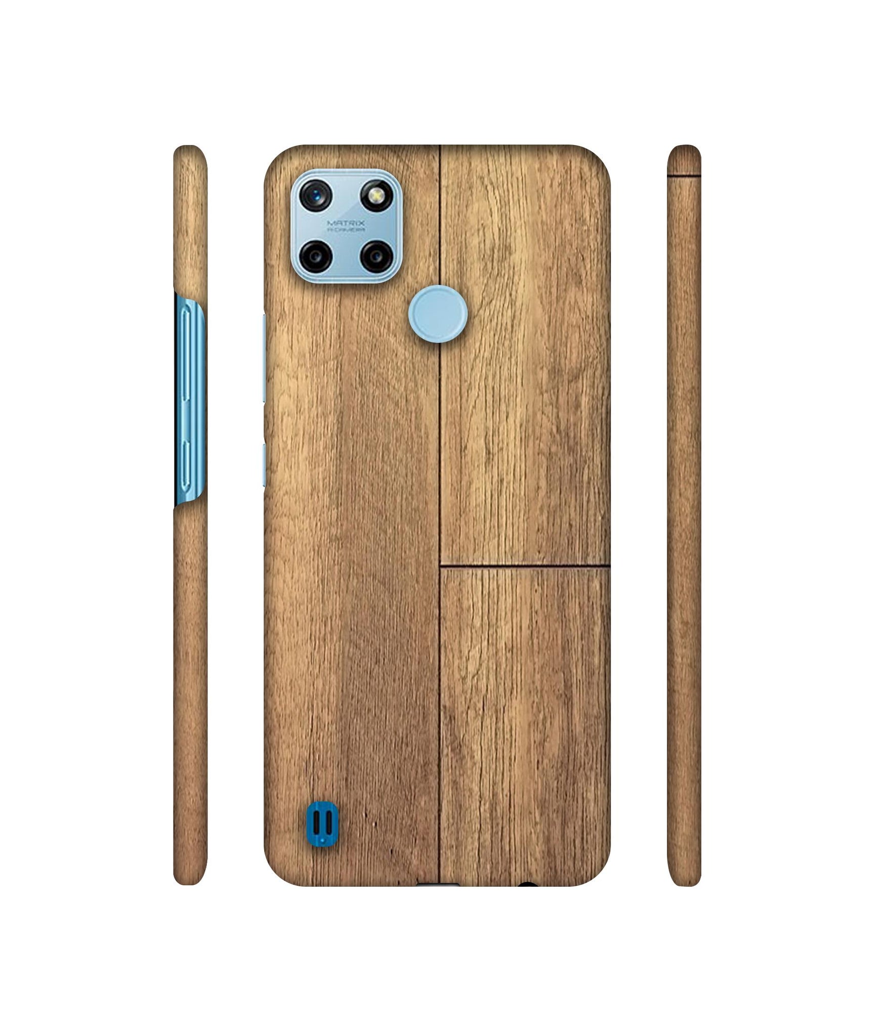 Wood Stretcher Designer Hard Back Cover for Realme C25Y 4G