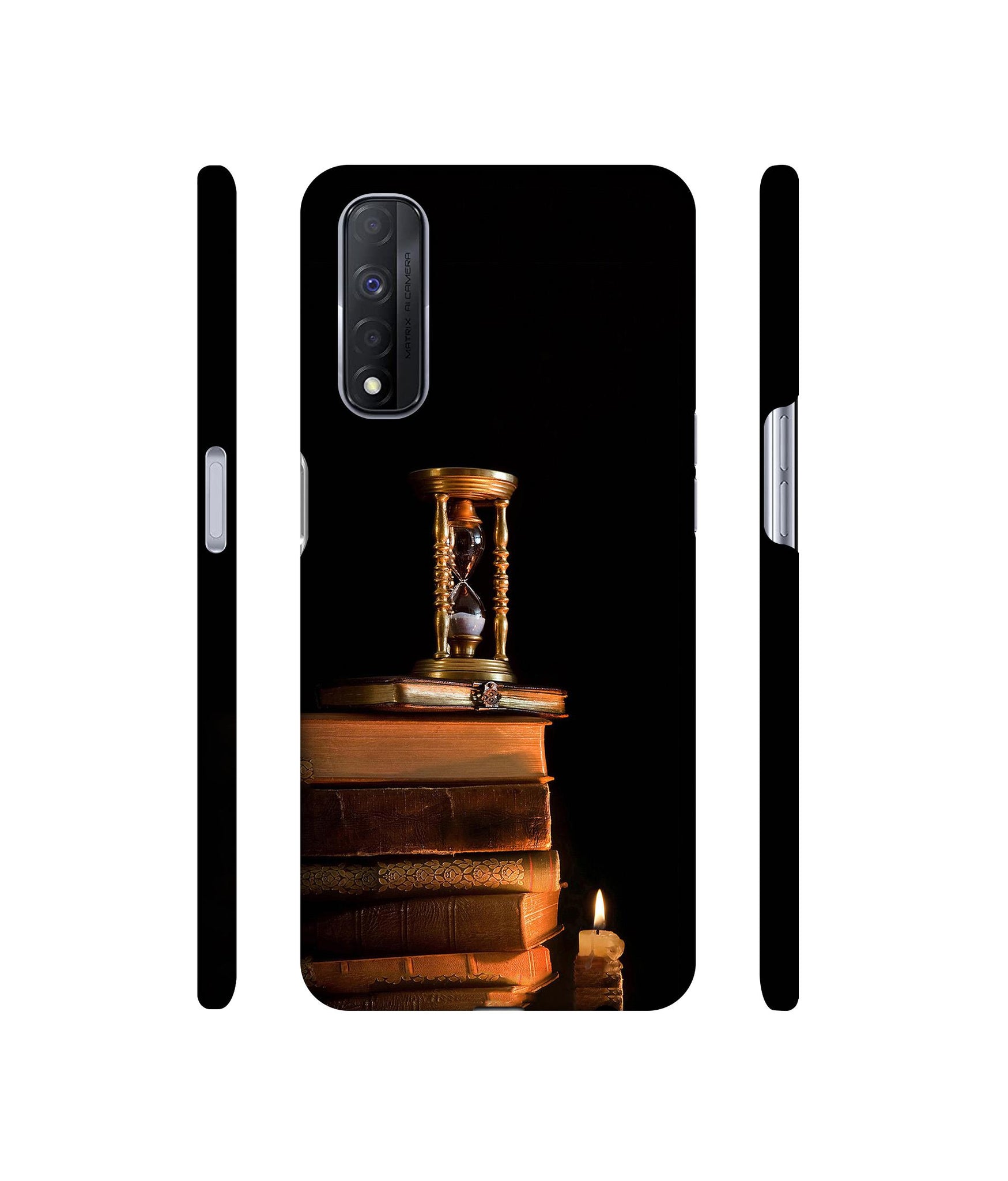 Magic Candles Books Designer Hard Back Cover for Realme Narzo 30 4G