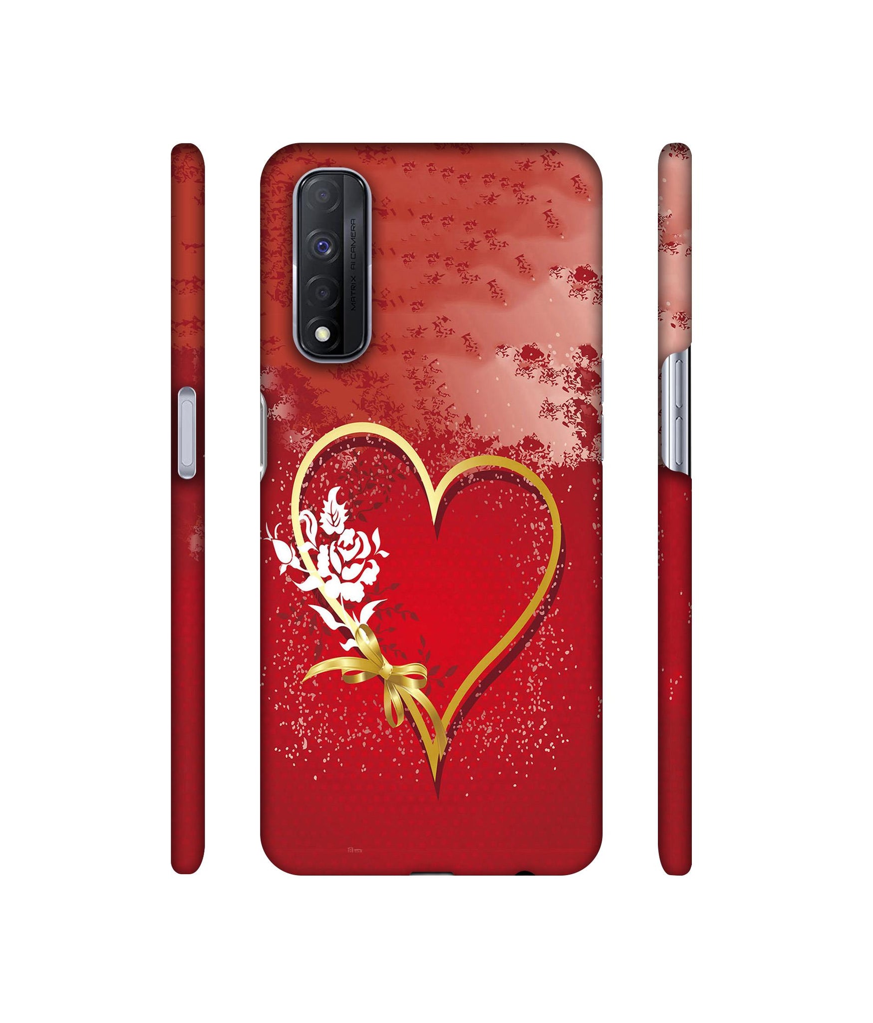 Love Rose Designer Hard Back Cover for Realme Narzo 30 4G