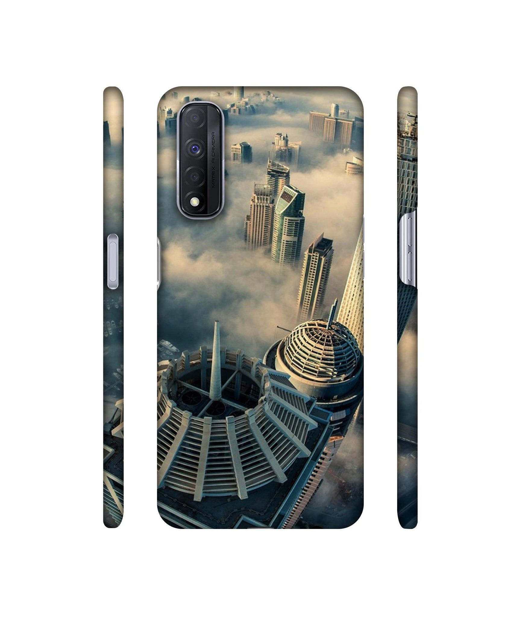 City Scapes Designer Hard Back Cover for Realme Narzo 30 4G