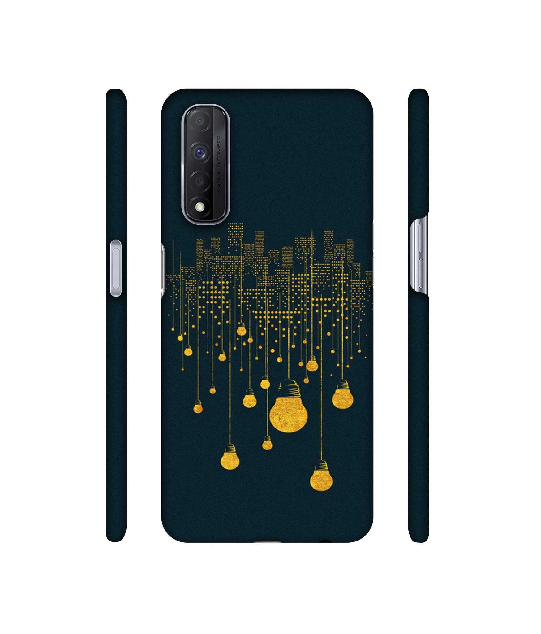 City Light Pattern Designer Hard Back Cover for Realme Narzo 30 4G