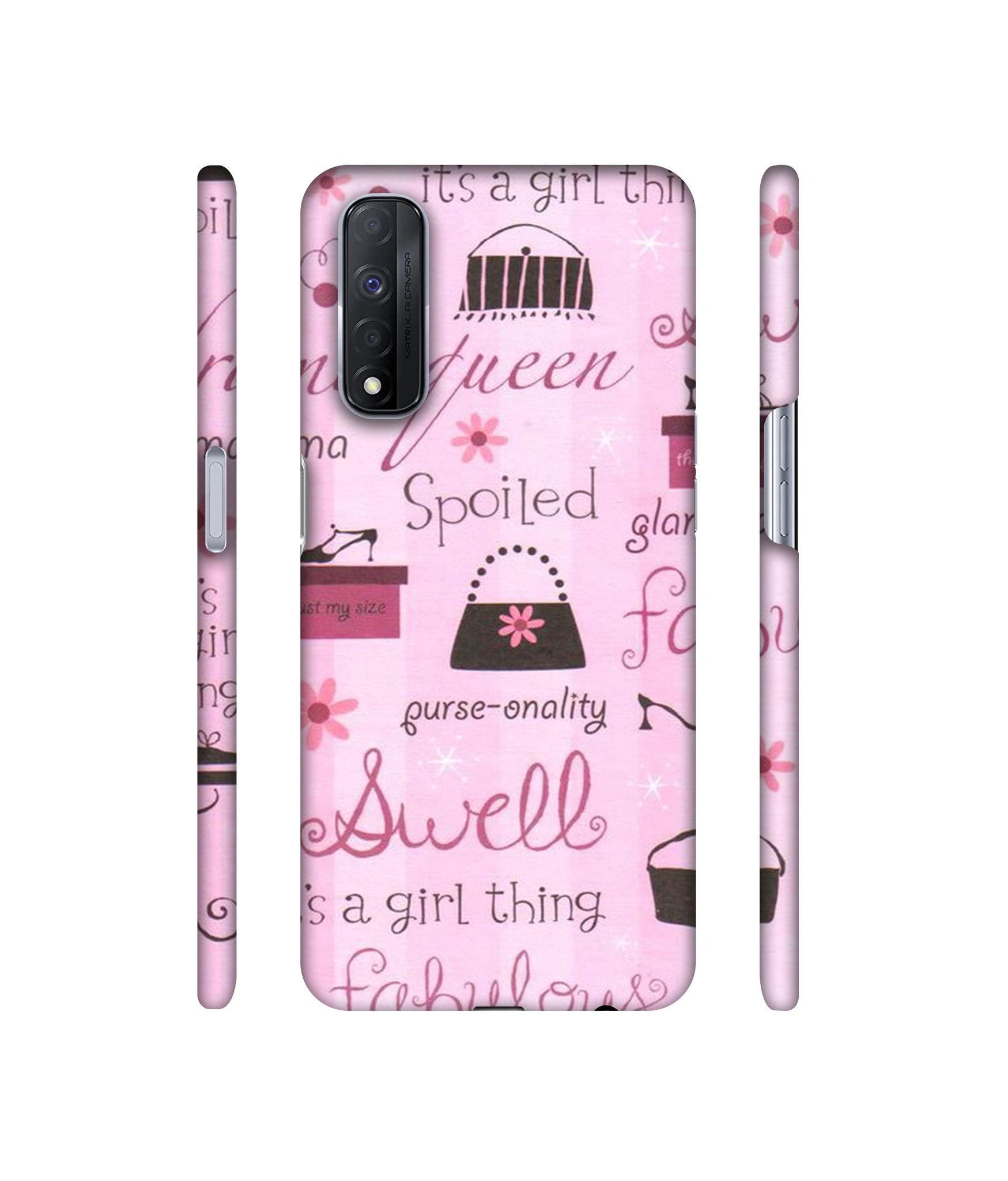 Its A Girl Thing Designer Hard Back Cover for Realme Narzo 30 4G