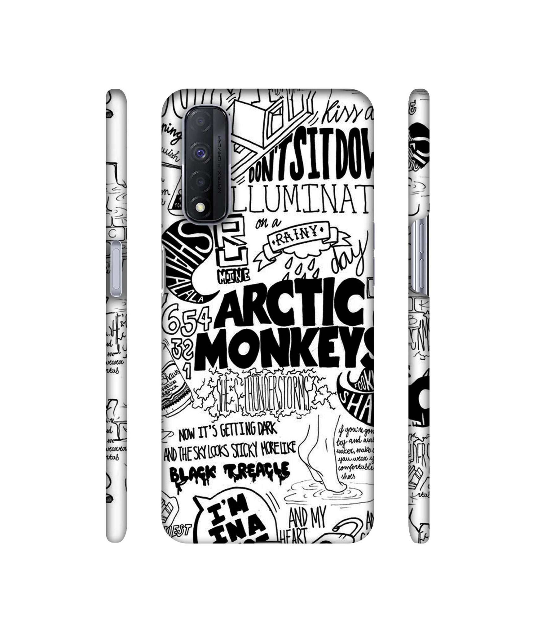 Arctic Monkeys Pattern Designer Hard Back Cover for Realme Narzo 30 4G