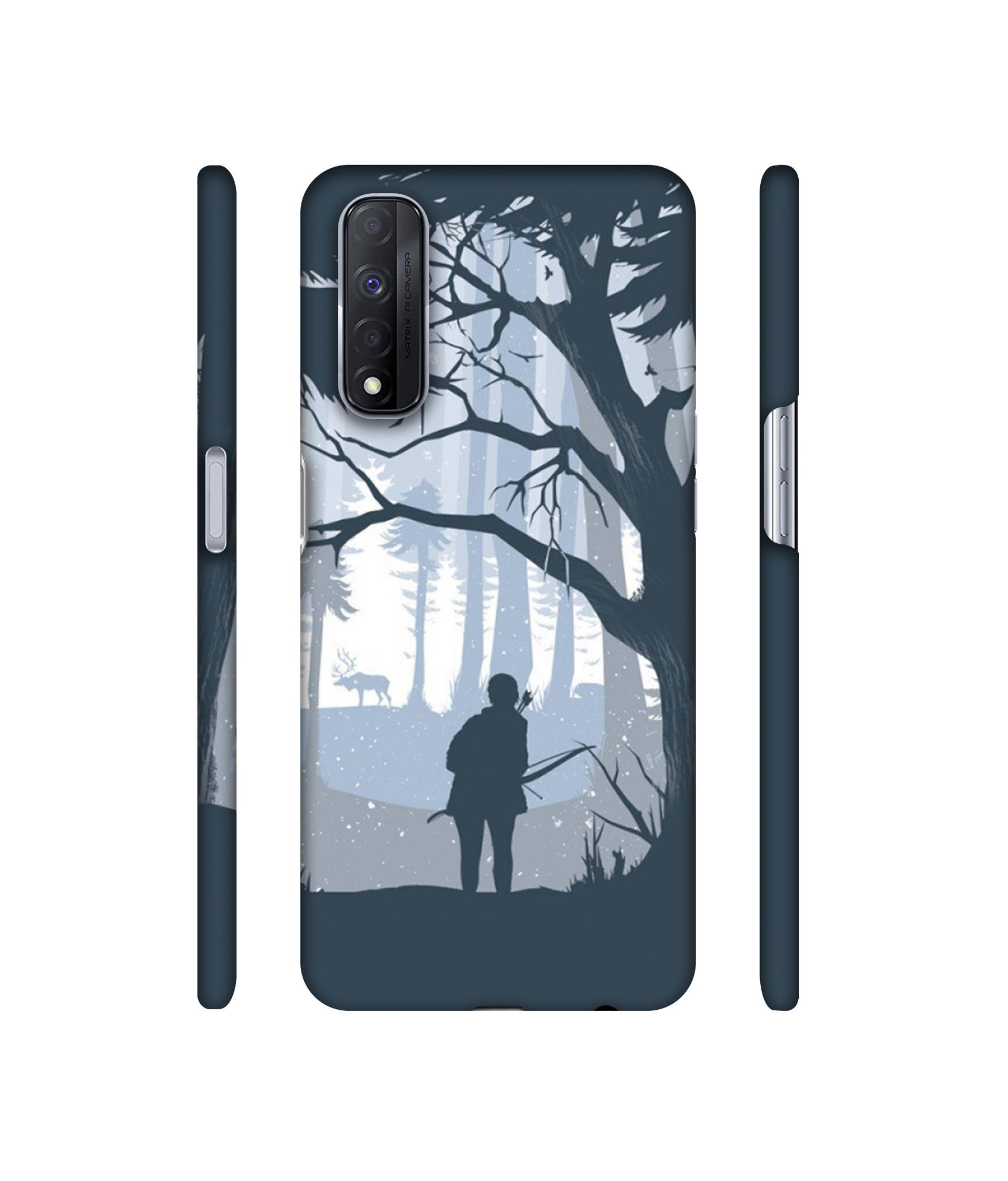 Hunter Designer Hard Back Cover for Realme Narzo 30 4G