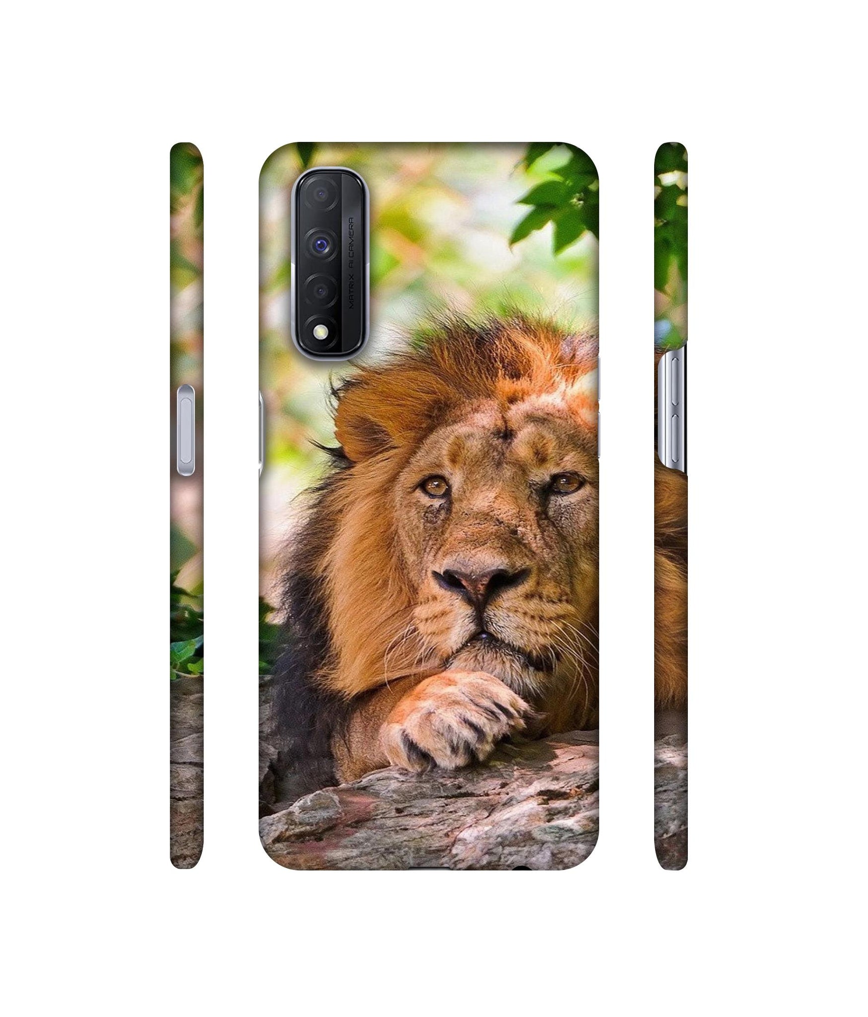 Tiger Pattern Print Designer Hard Back Cover for Realme Narzo 30 4G