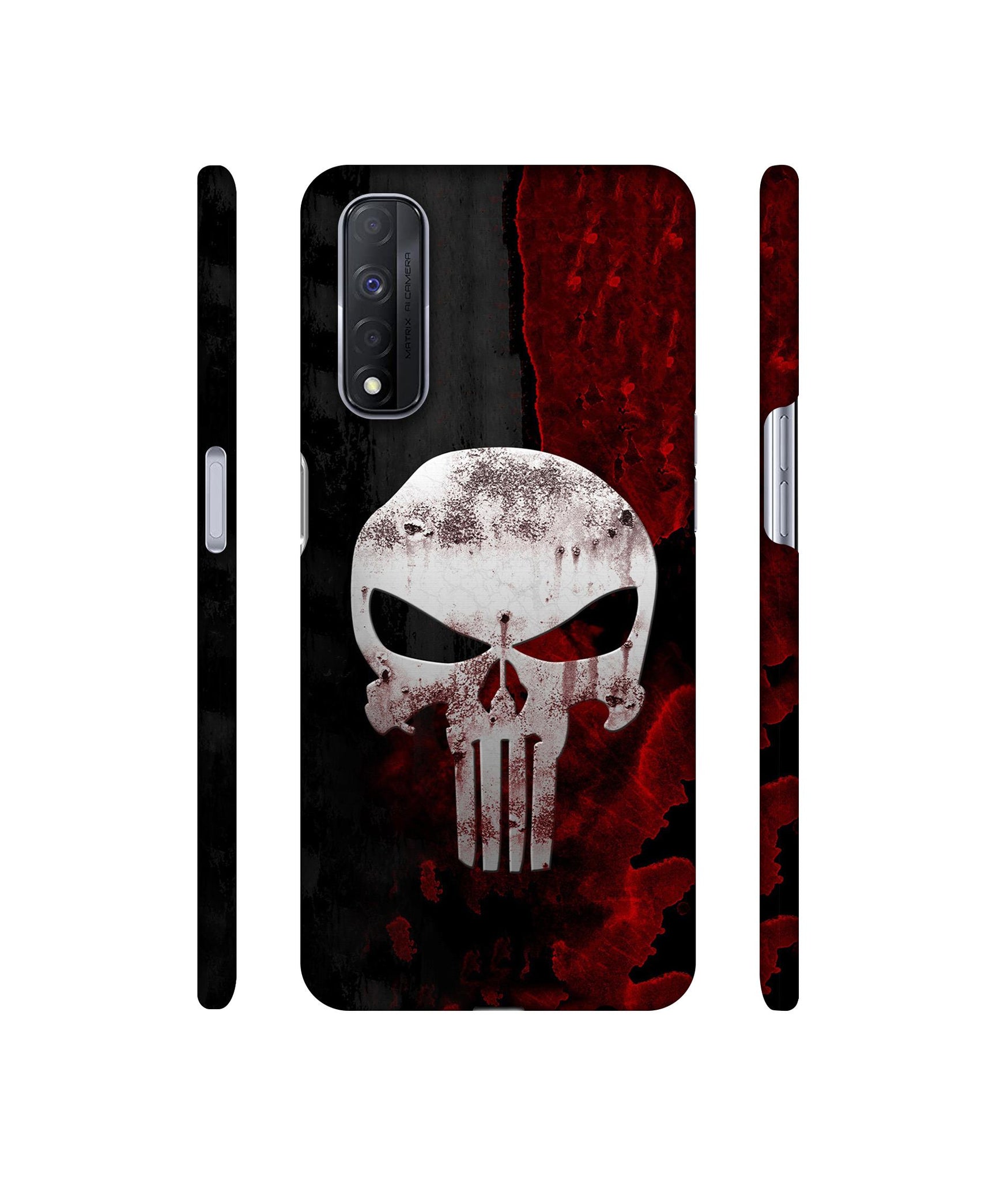 Punisher Skull Designer Hard Back Cover for Realme Narzo 30 4G