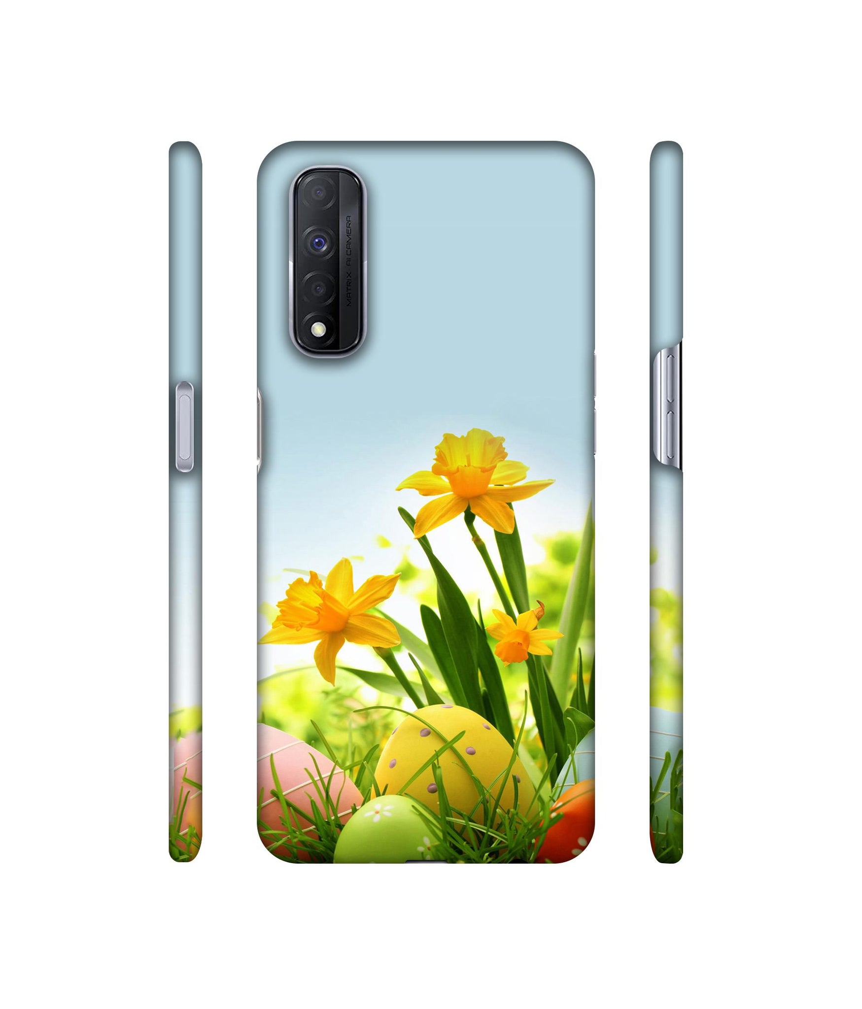 3D Bubble Designer Hard Back Cover for Realme Narzo 30 4G
