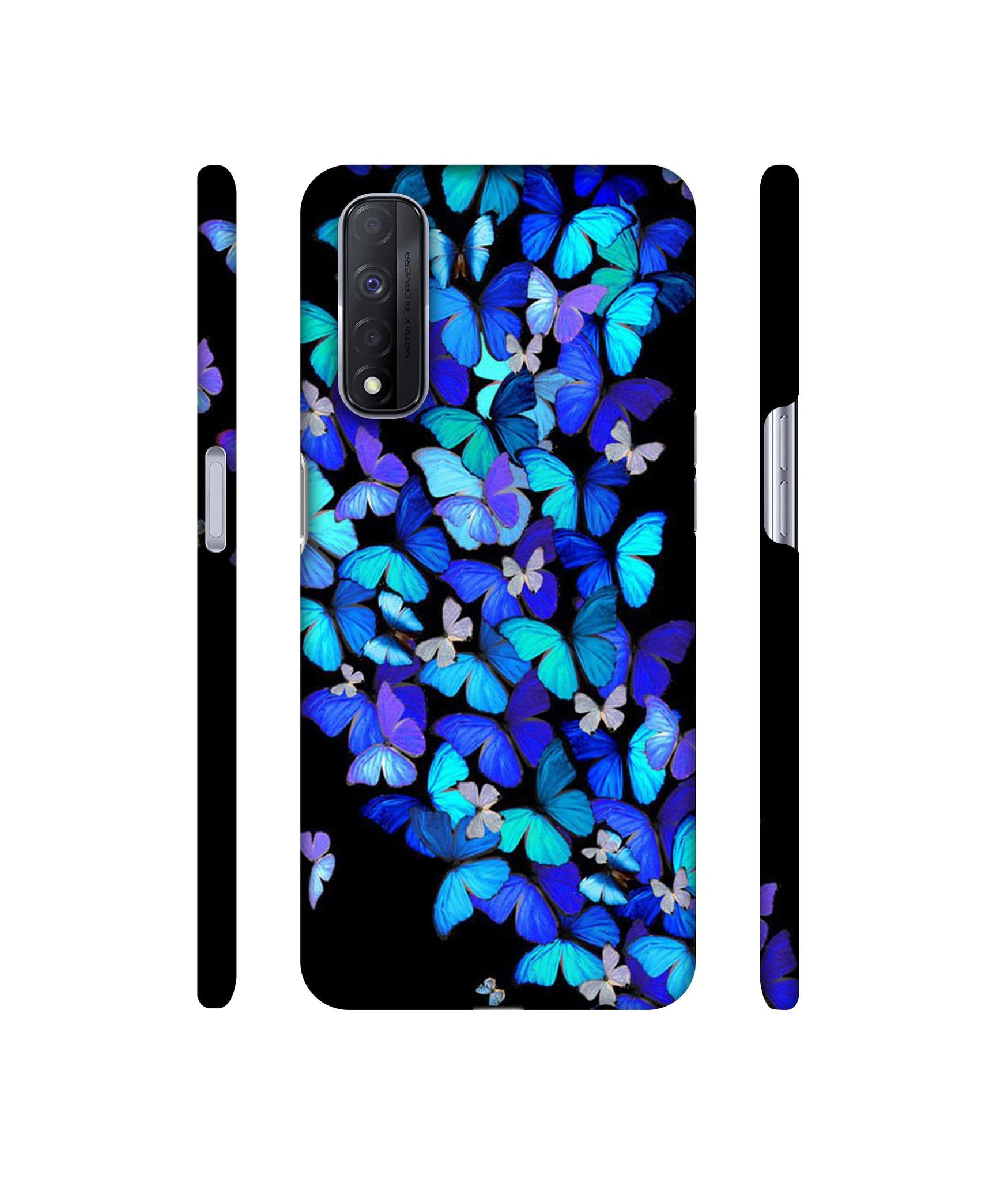 Butterfly Pattern Designer Hard Back Cover for Realme Narzo 30 4G