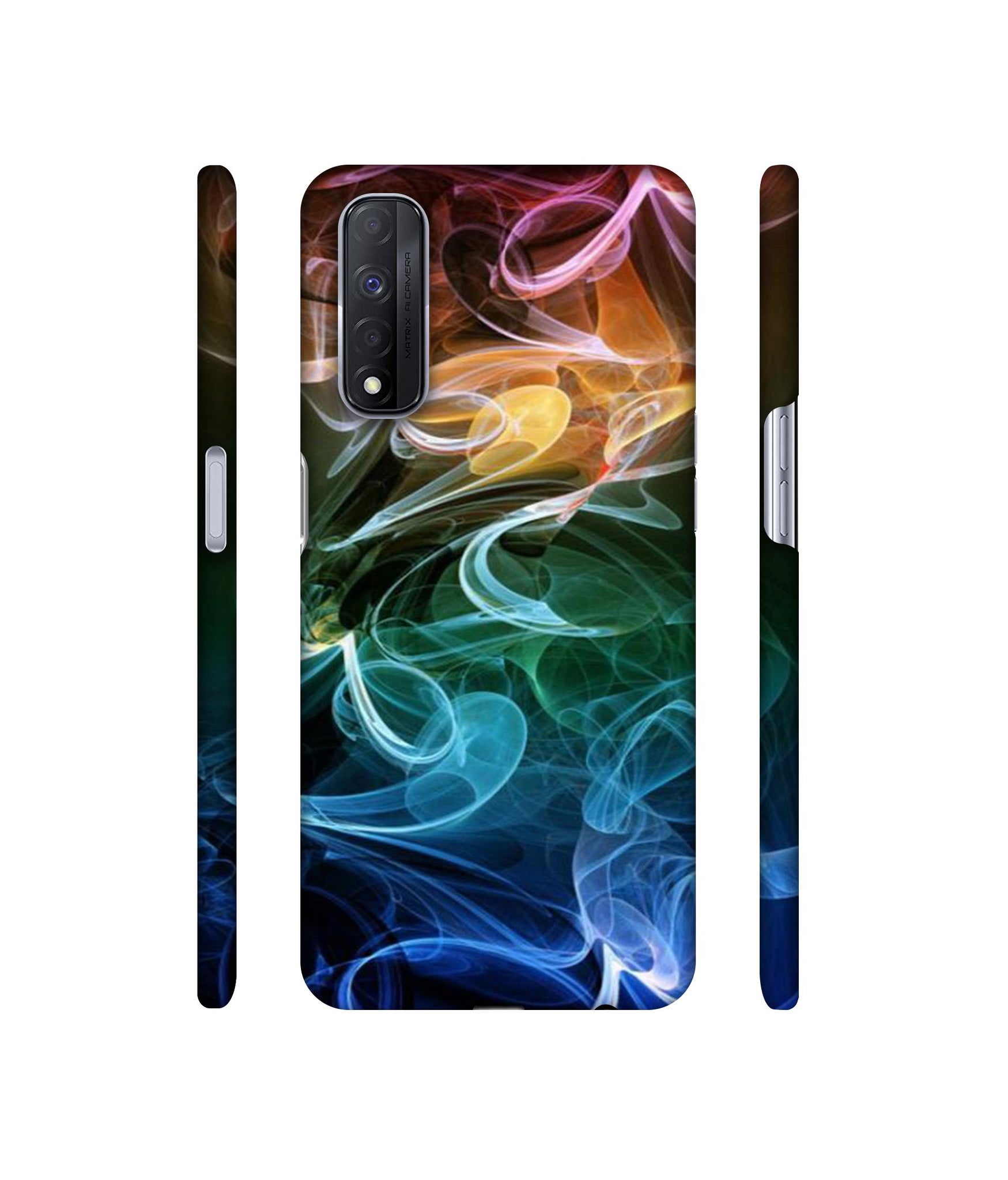 Smoky Pattern Designer Hard Back Cover for Realme Narzo 30 4G