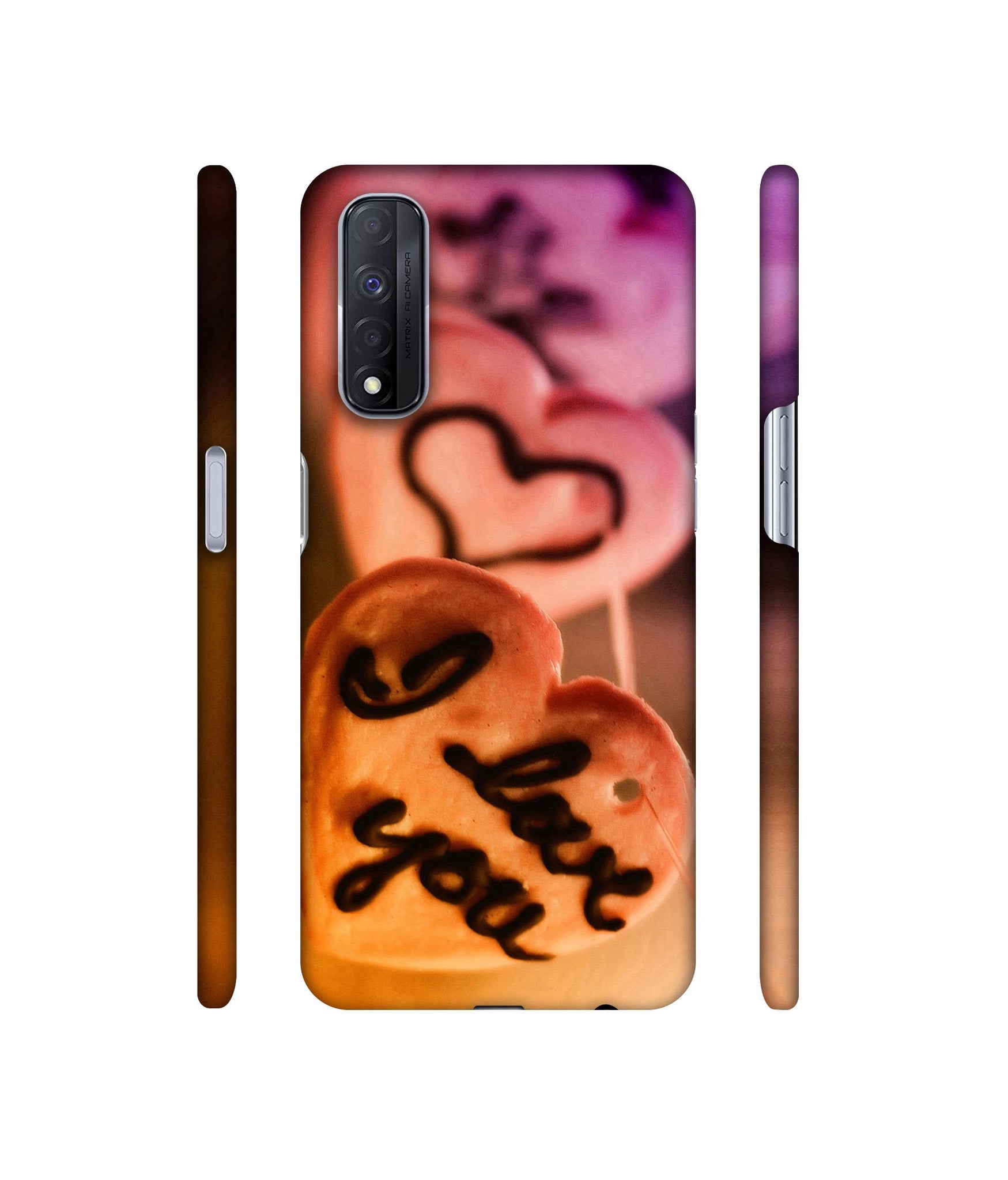 I Love you Designer Hard Back Cover for Realme Narzo 30 4G