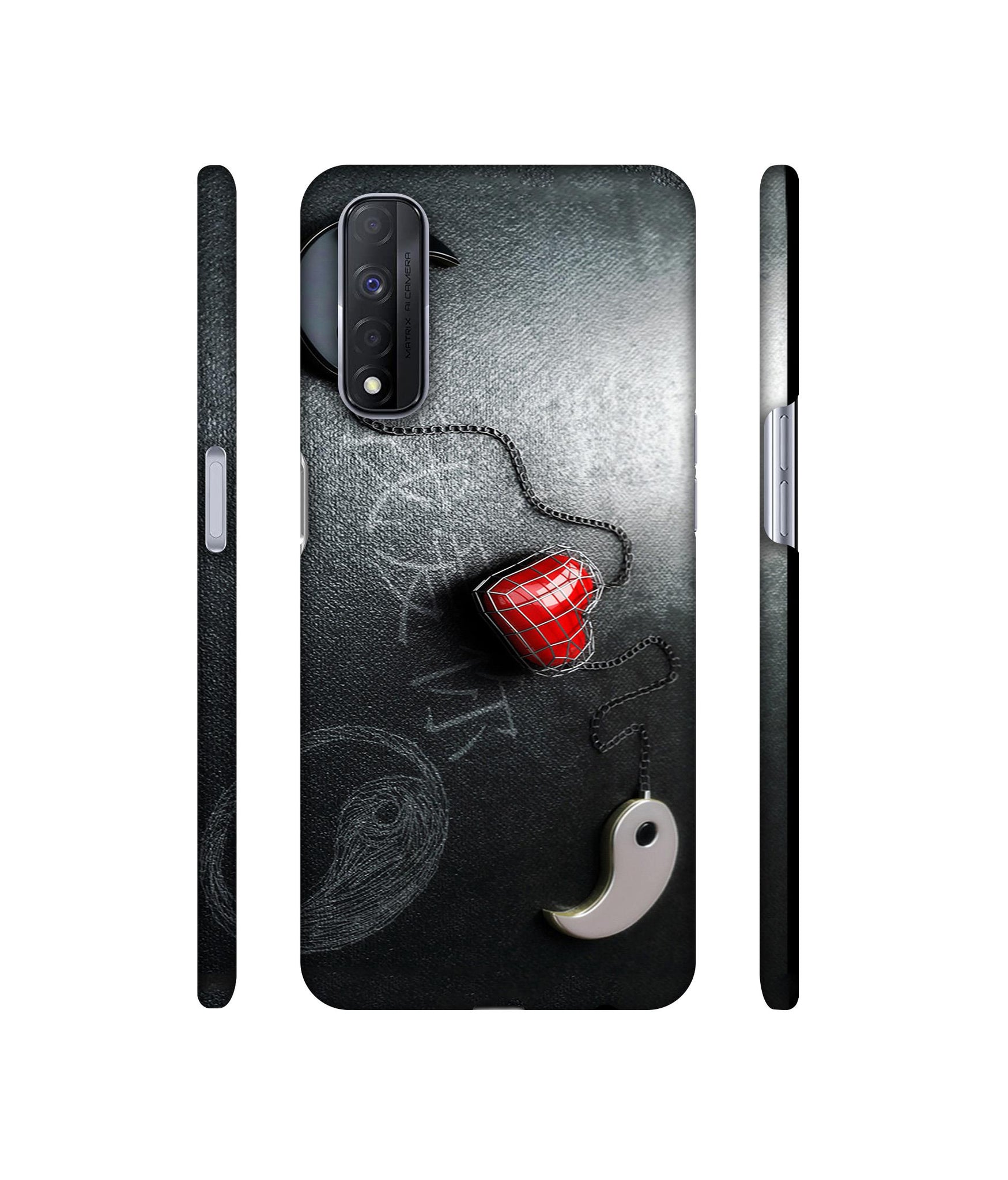 Chinnese Yin and Yang Designer Hard Back Cover for Realme Narzo 30 4G