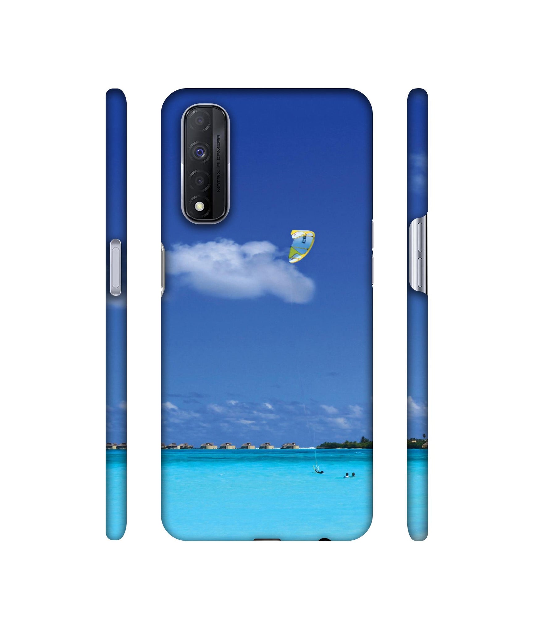 Maldivies Ocean Designer Hard Back Cover for Realme Narzo 30 4G
