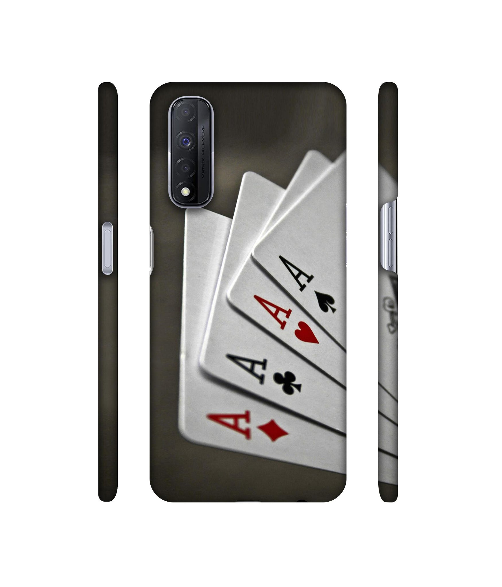Ace Cards Designer Hard Back Cover for Realme Narzo 30 4G