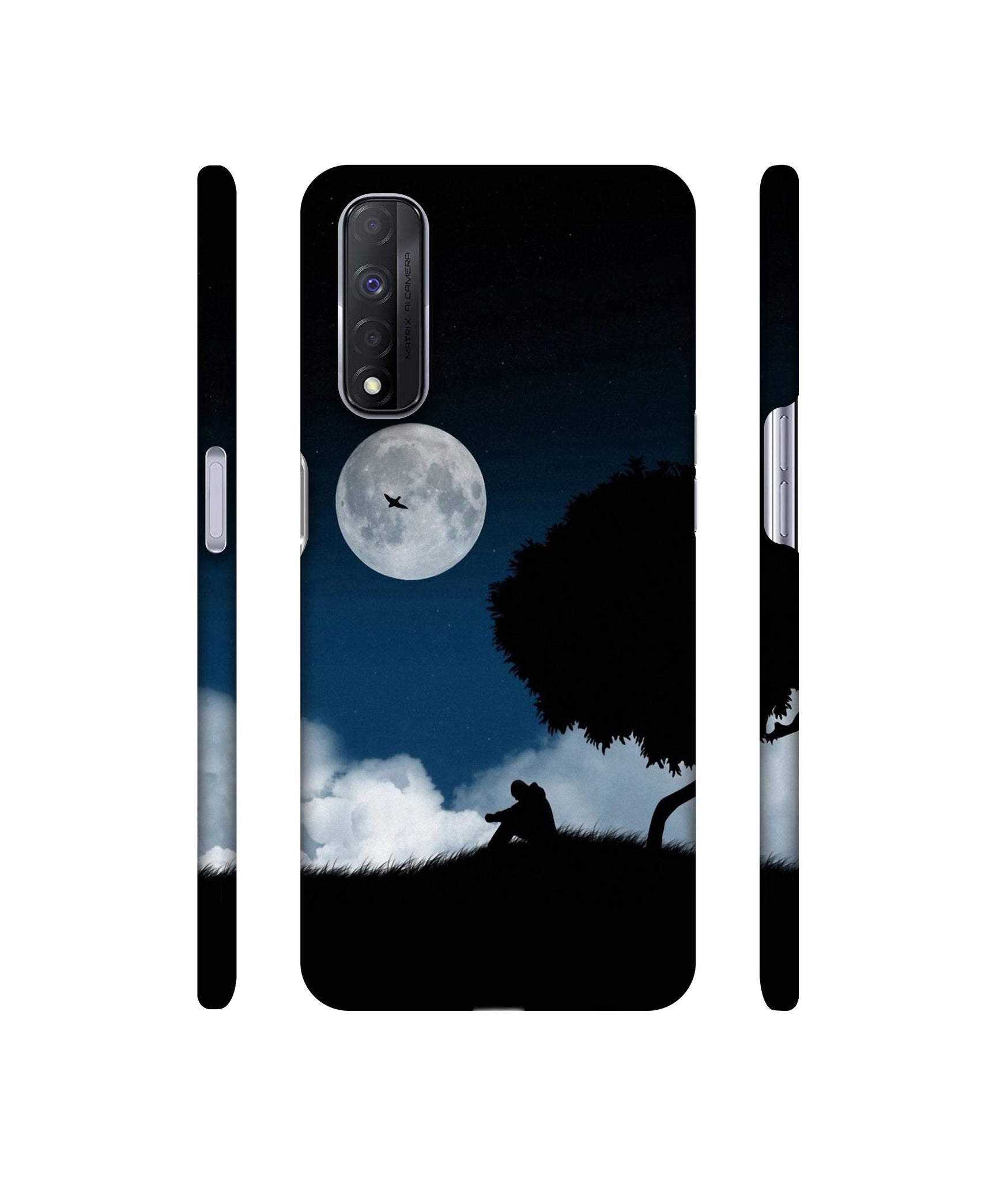 Solitude Tree Designer Hard Back Cover for Realme Narzo 30 4G