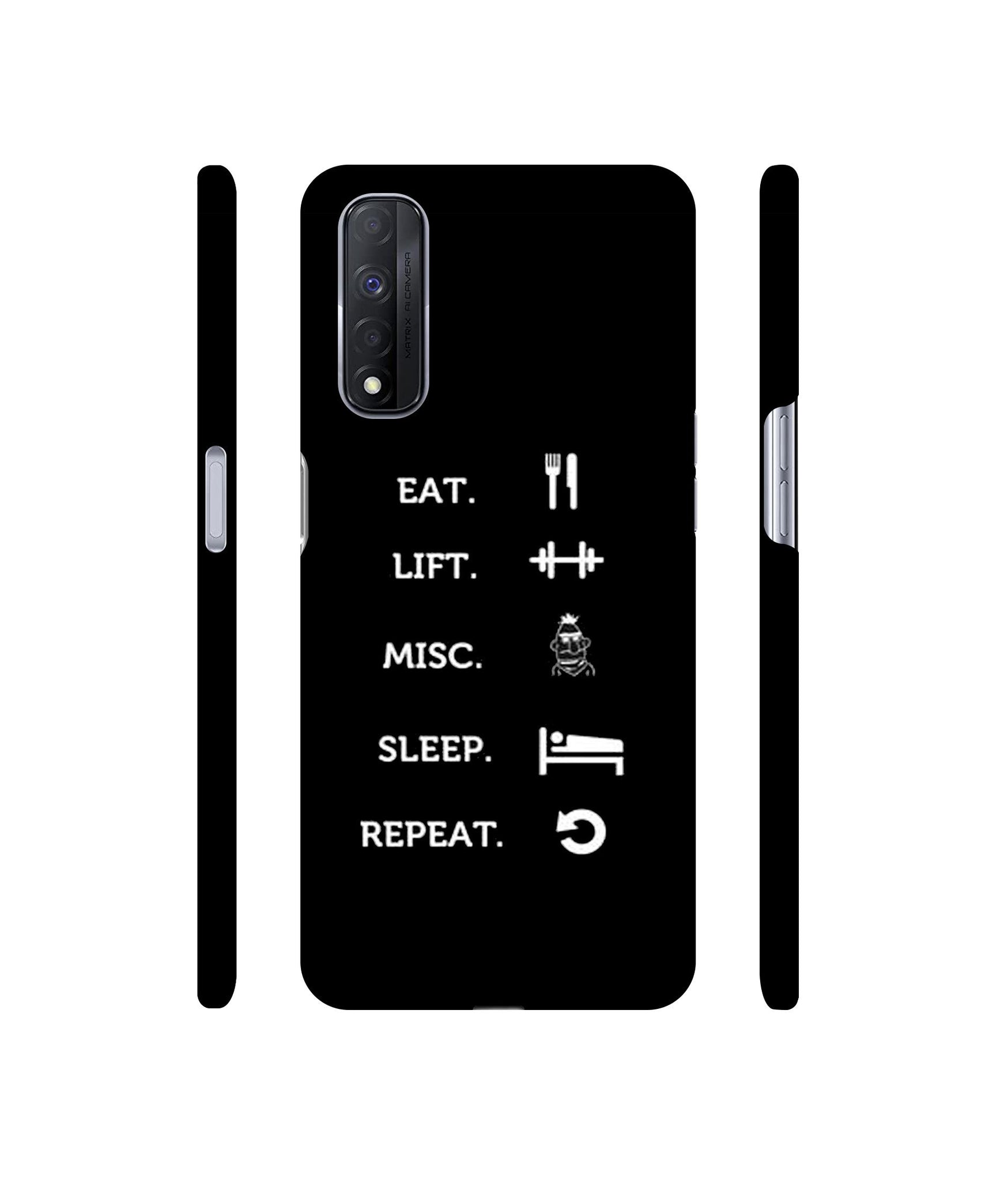 Life Tool Quote Designer Hard Back Cover for Realme Narzo 30 4G