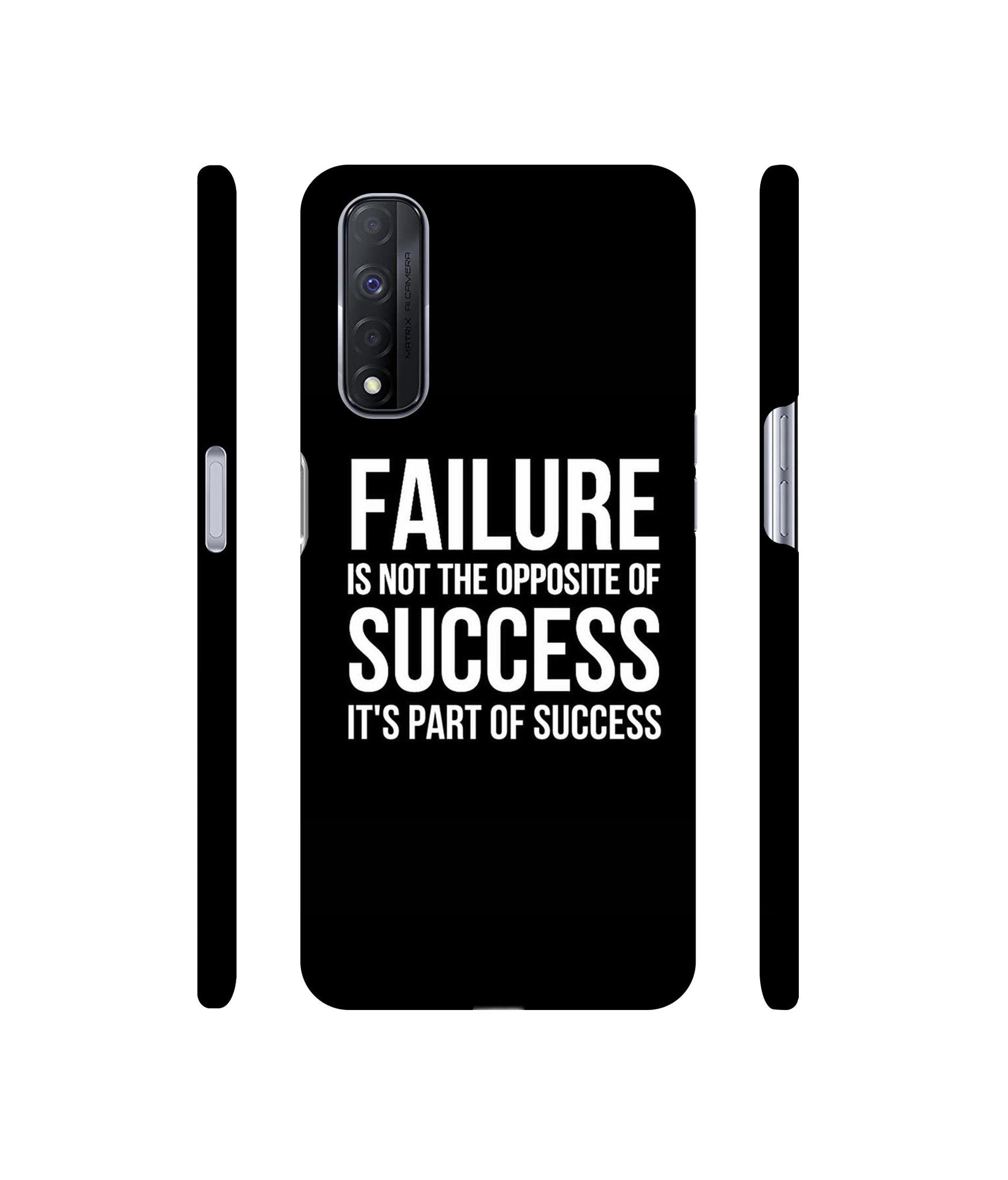 Motivational Quote Designer Hard Back Cover for Realme Narzo 30 4G