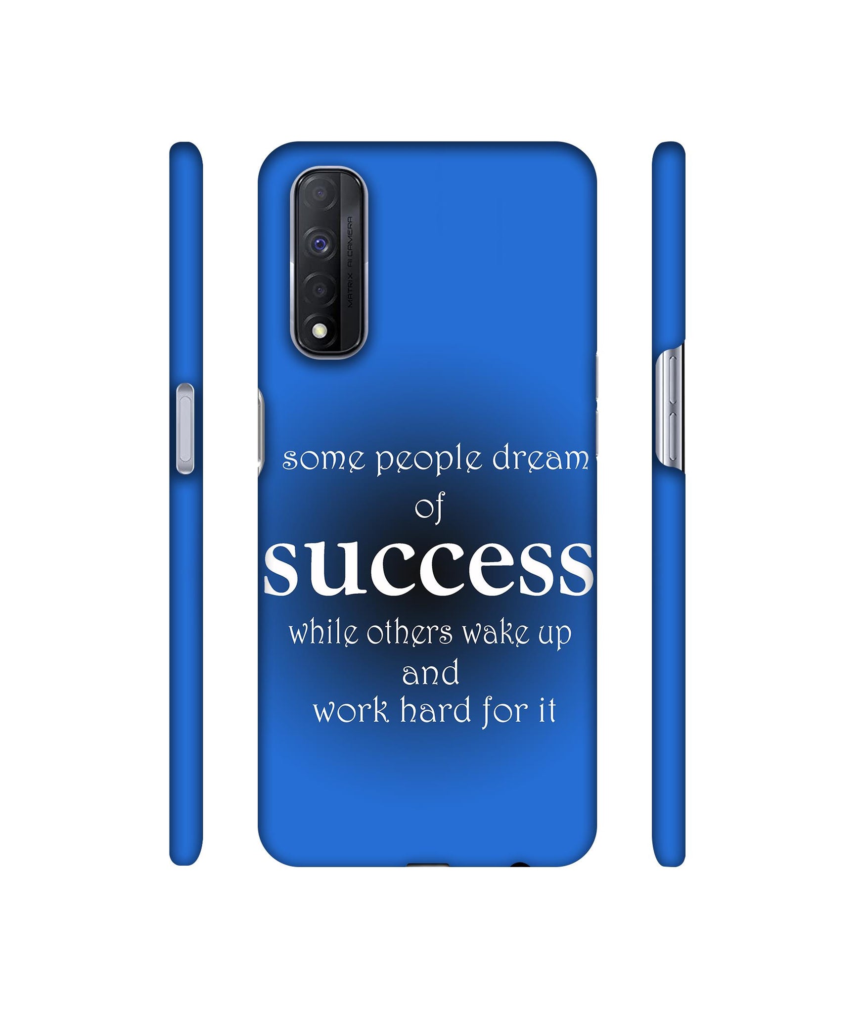 Success Motivational Designer Hard Back Cover for Realme Narzo 30 4G