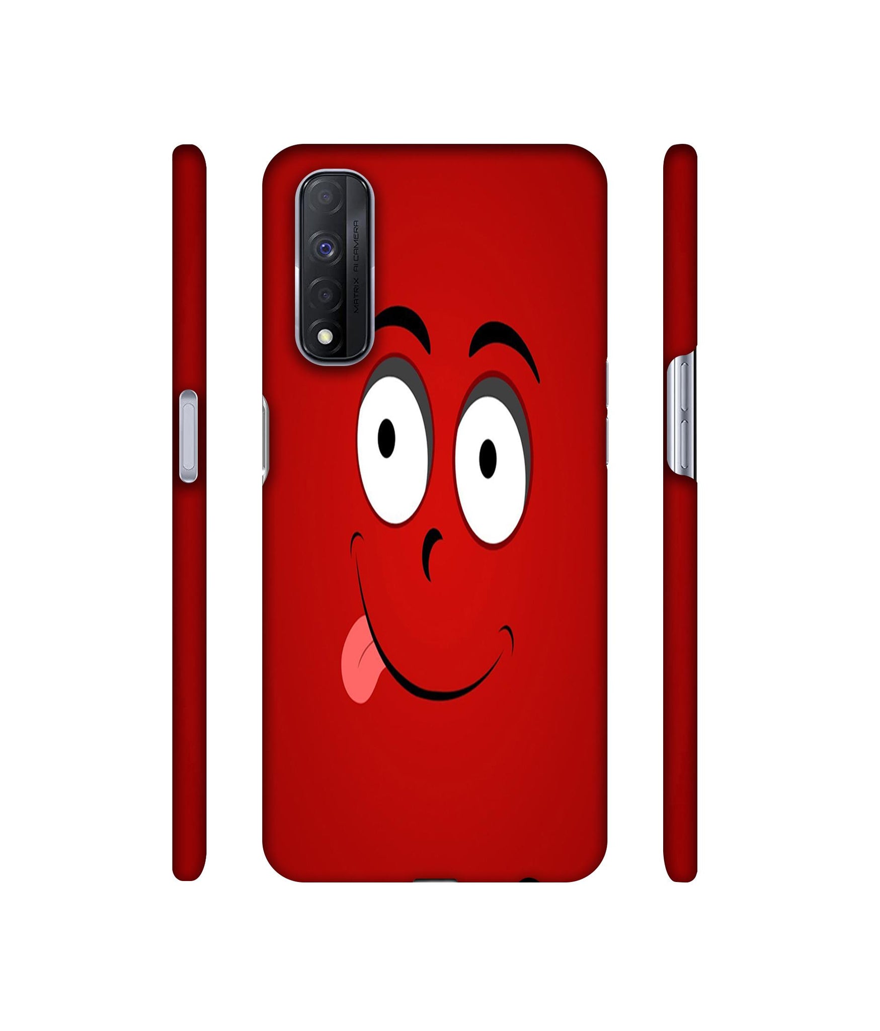 Greedy Smile Designer Hard Back Cover for Realme Narzo 30 4G