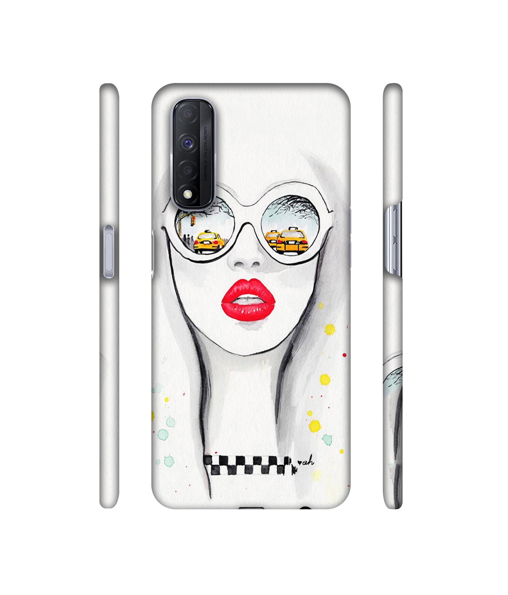 Girl Designer Hard Back Cover for Realme Narzo 30 4G