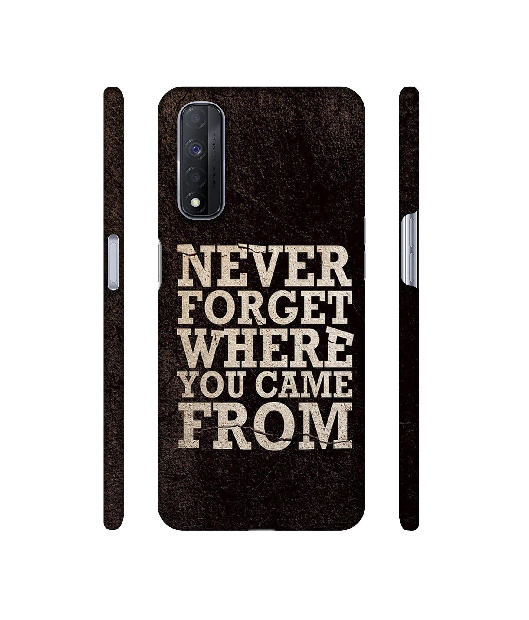 Thought Designer Hard Back Cover for Realme Narzo 30 4G