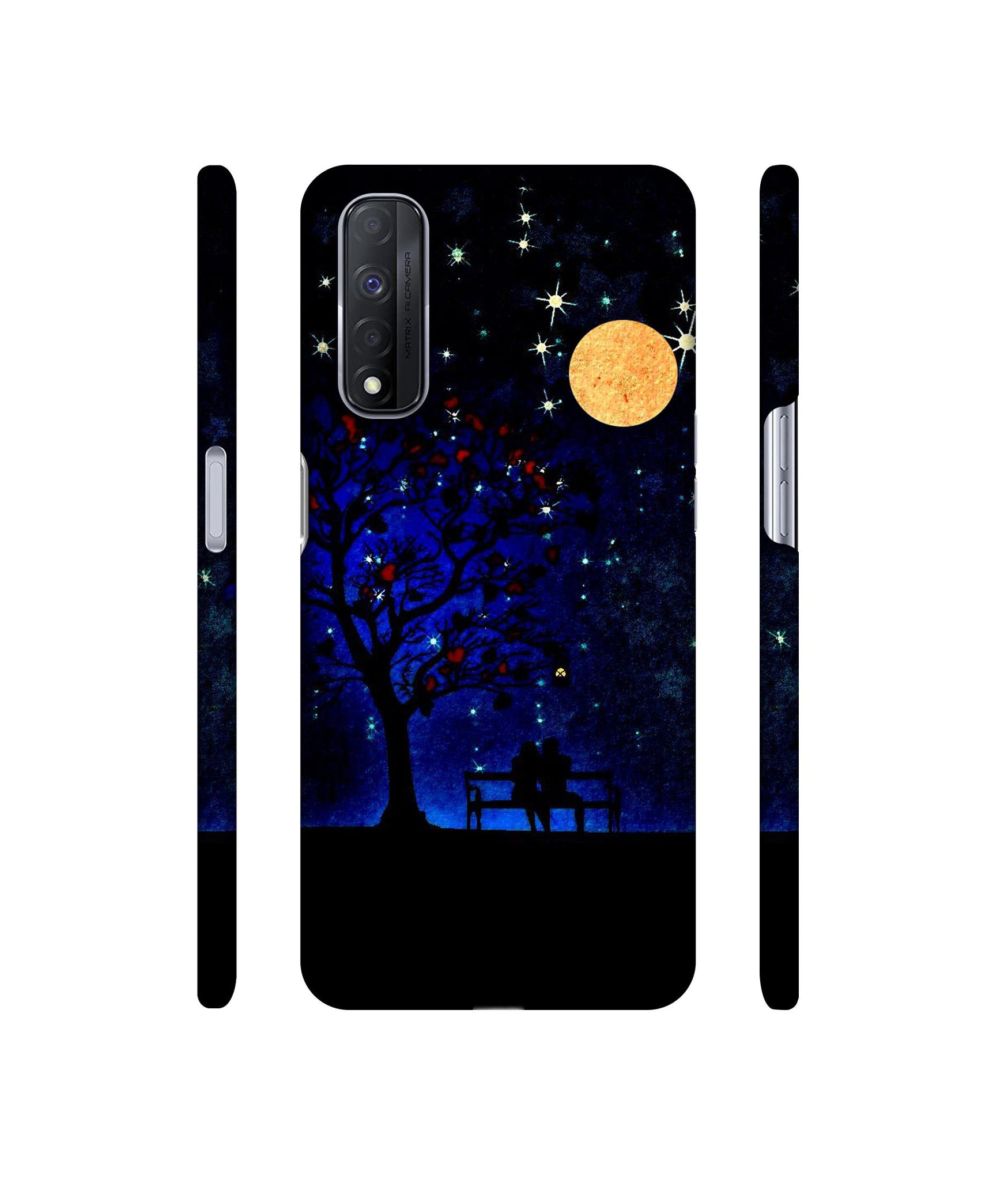 Blue Sky Designer Hard Back Cover for Realme Narzo 30 4G