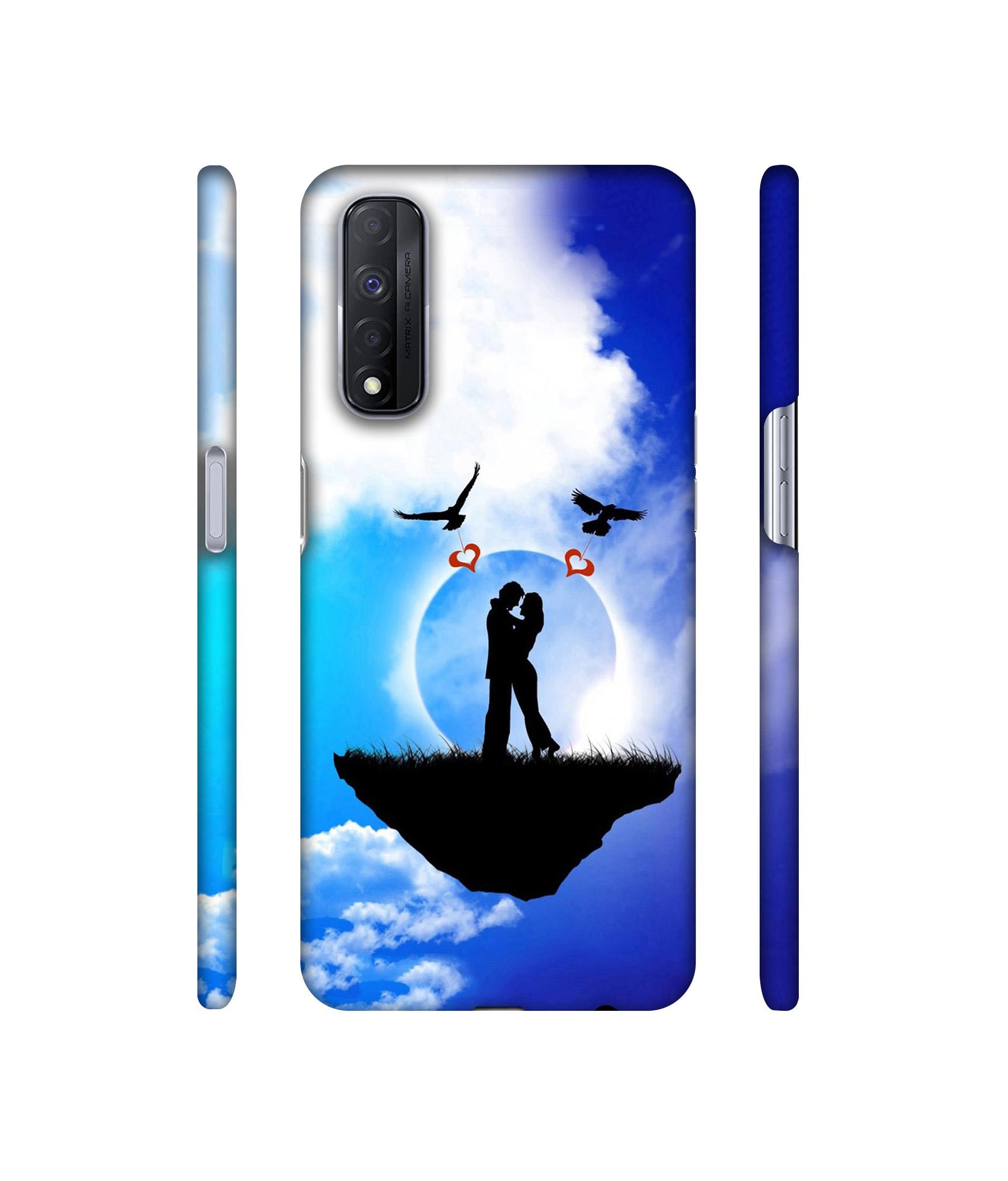 Flying Love Designer Hard Back Cover for Realme Narzo 30 4G
