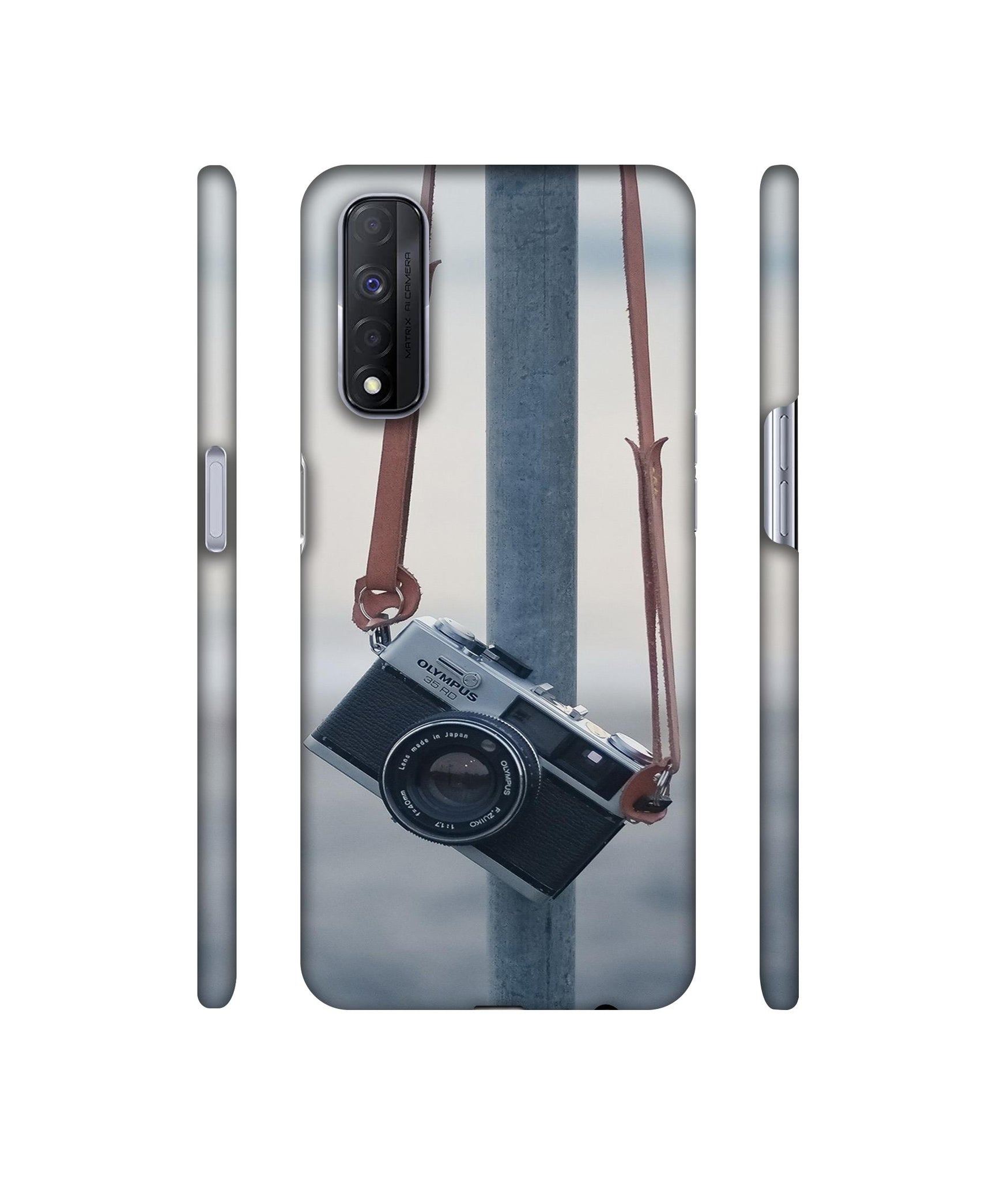 Camera Designer Hard Back Cover for Realme Narzo 30 4G