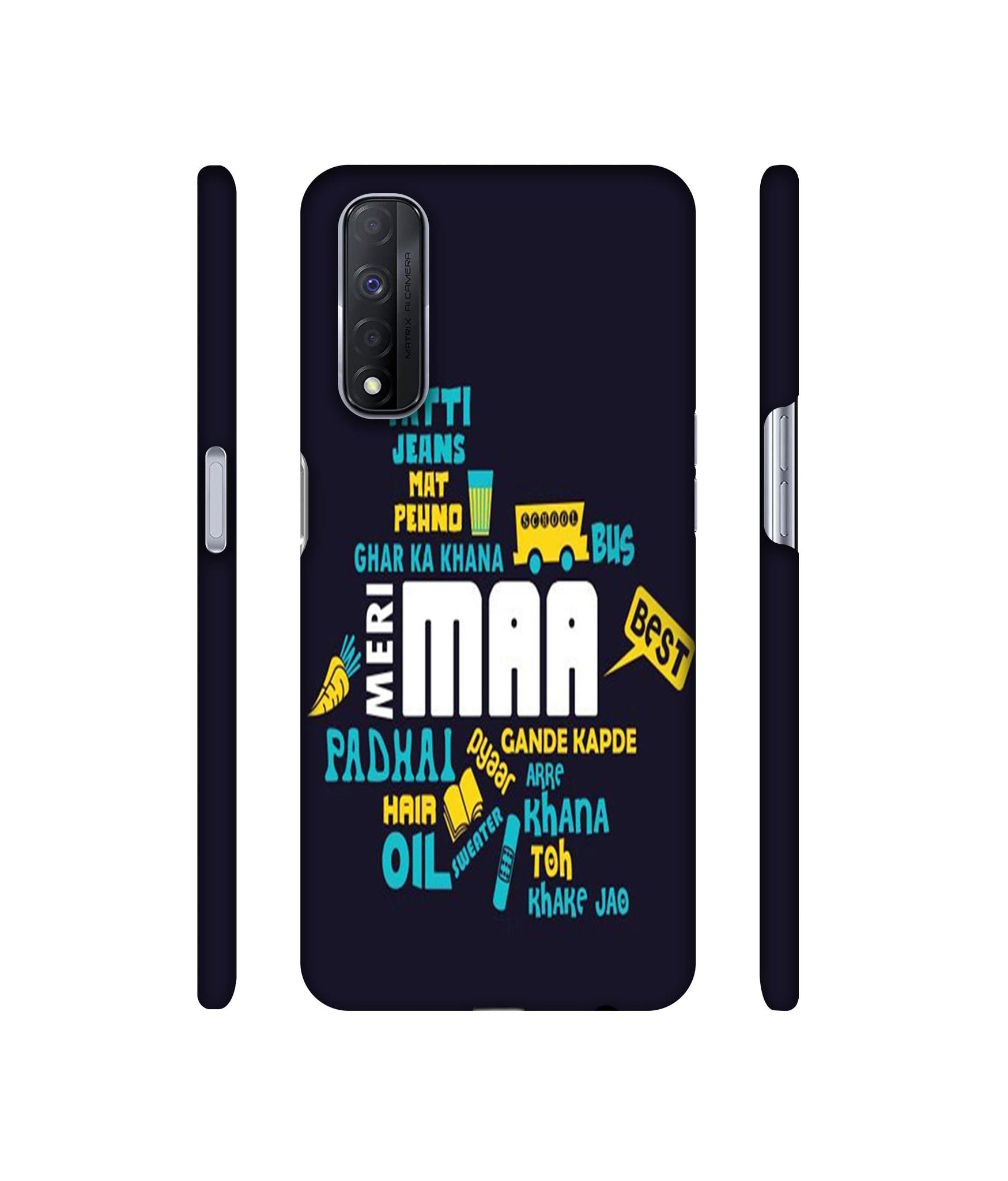 Maa Designer Hard Back Cover for Realme Narzo 30 4G